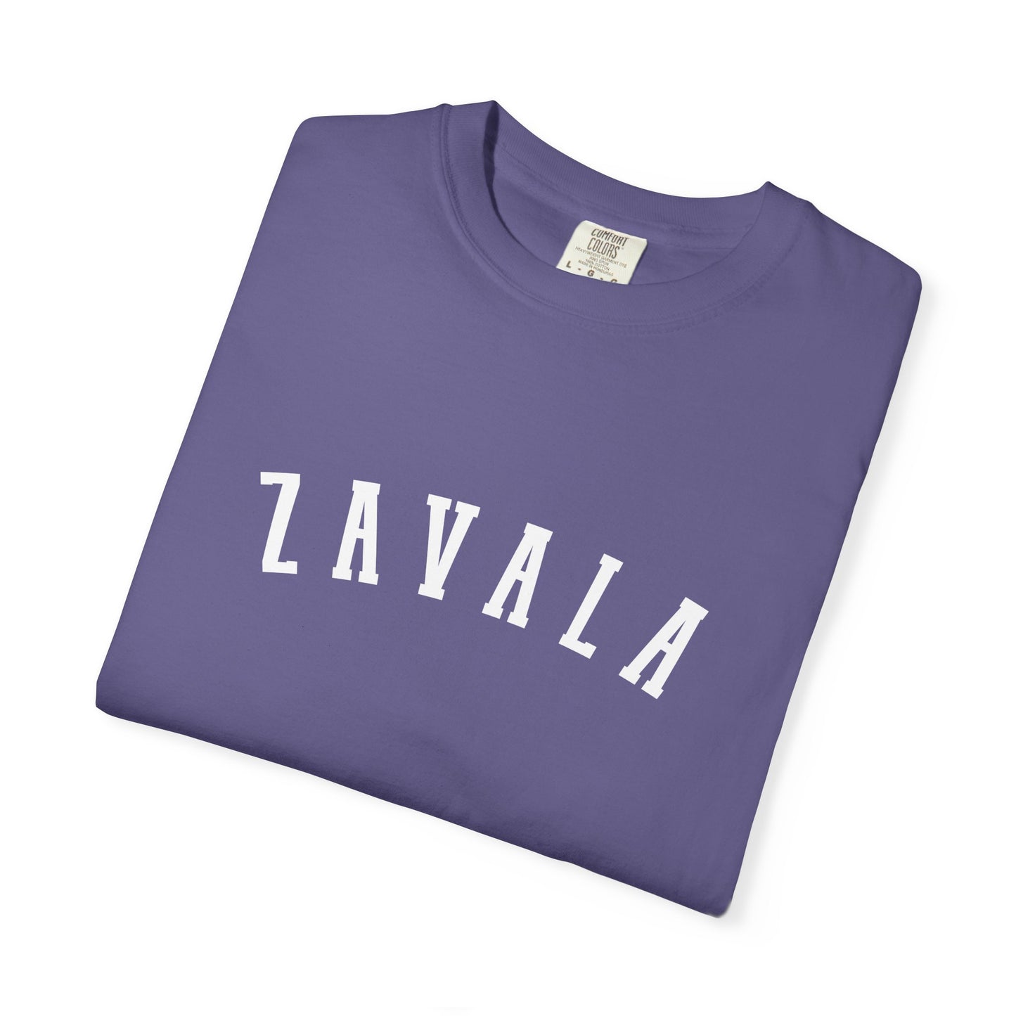 Zavala, Hvar - Collegiate Tee - Comfort Colors 1717 (Various Colors)