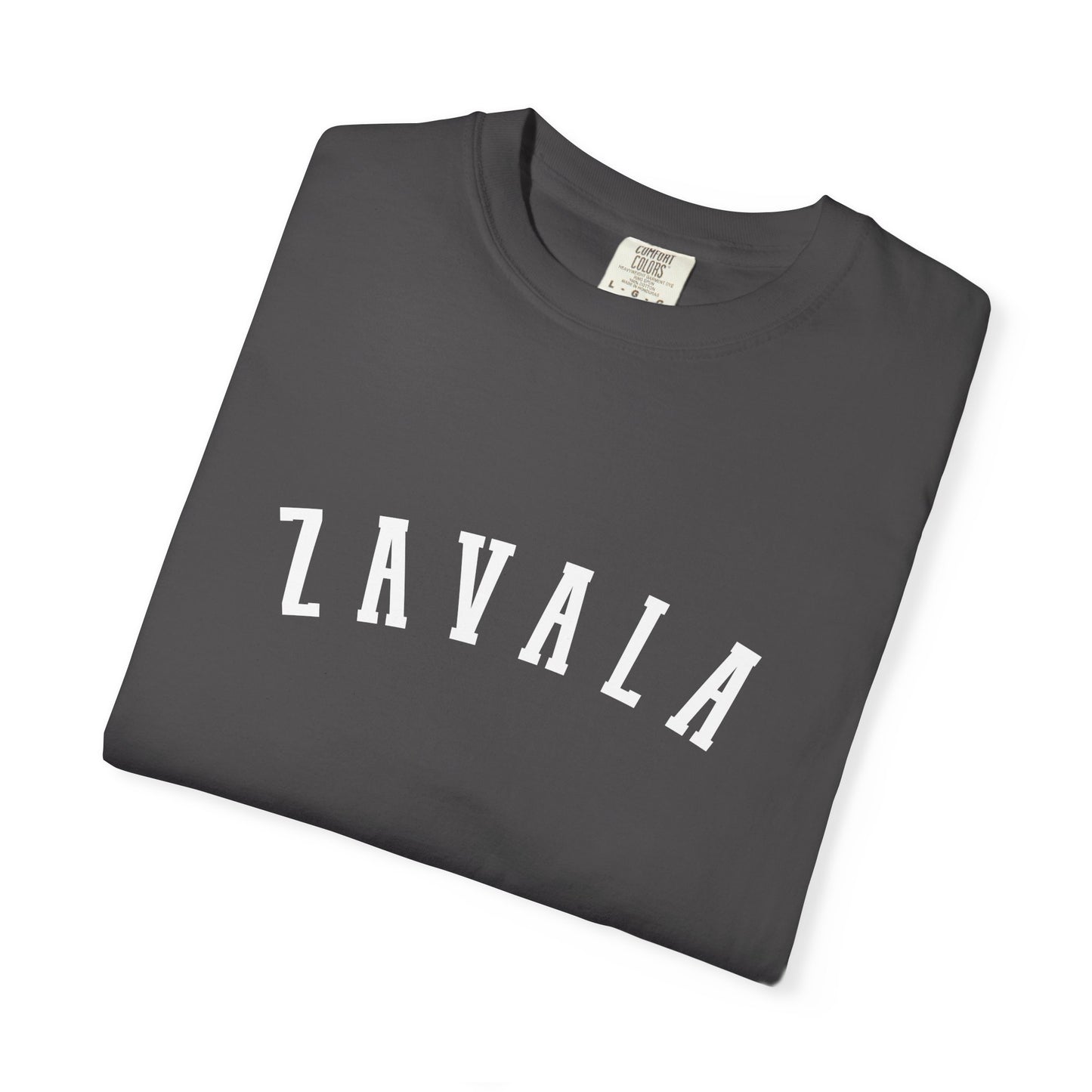 Zavala, Hvar - Collegiate Tee - Comfort Colors 1717 (Various Colors)