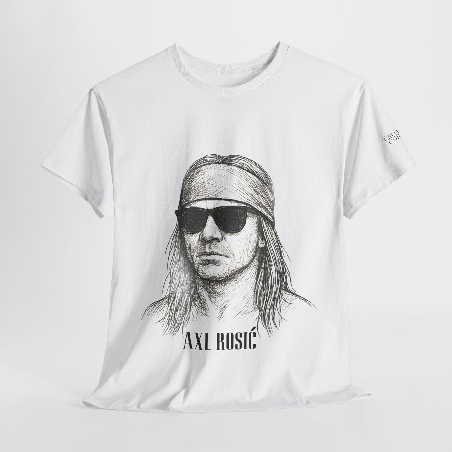Axl Rosić Unisex Tee | Rock Music Shirt | Vintage Band Tee | Gifts for Music Lovers | Concert Apparel | Musician Merch