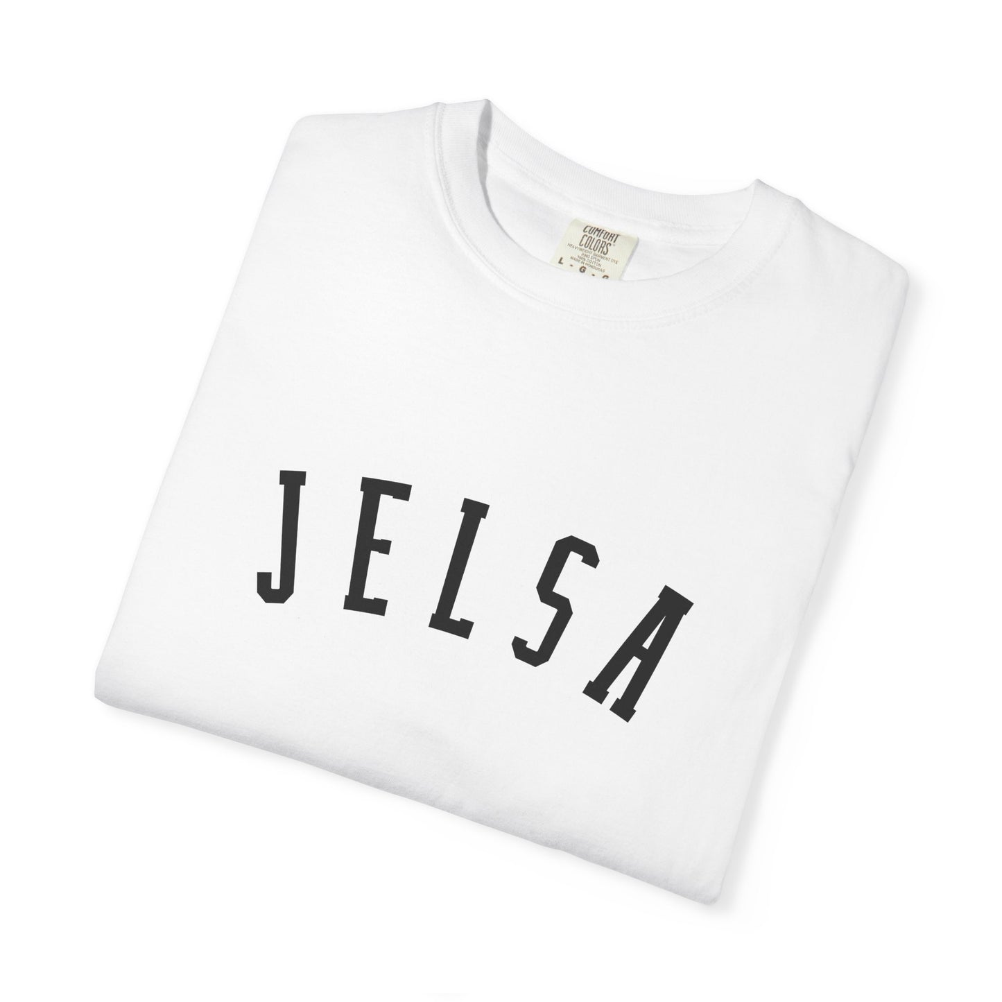 Jelsa, Hvar - Collegiate Tee - Comfort Colors 1717 (White)