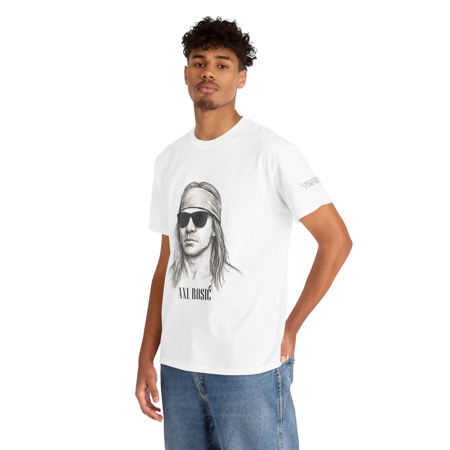 Axl Rosić Unisex Tee | Rock Music Shirt | Vintage Band Tee | Gifts for Music Lovers | Concert Apparel | Musician Merch