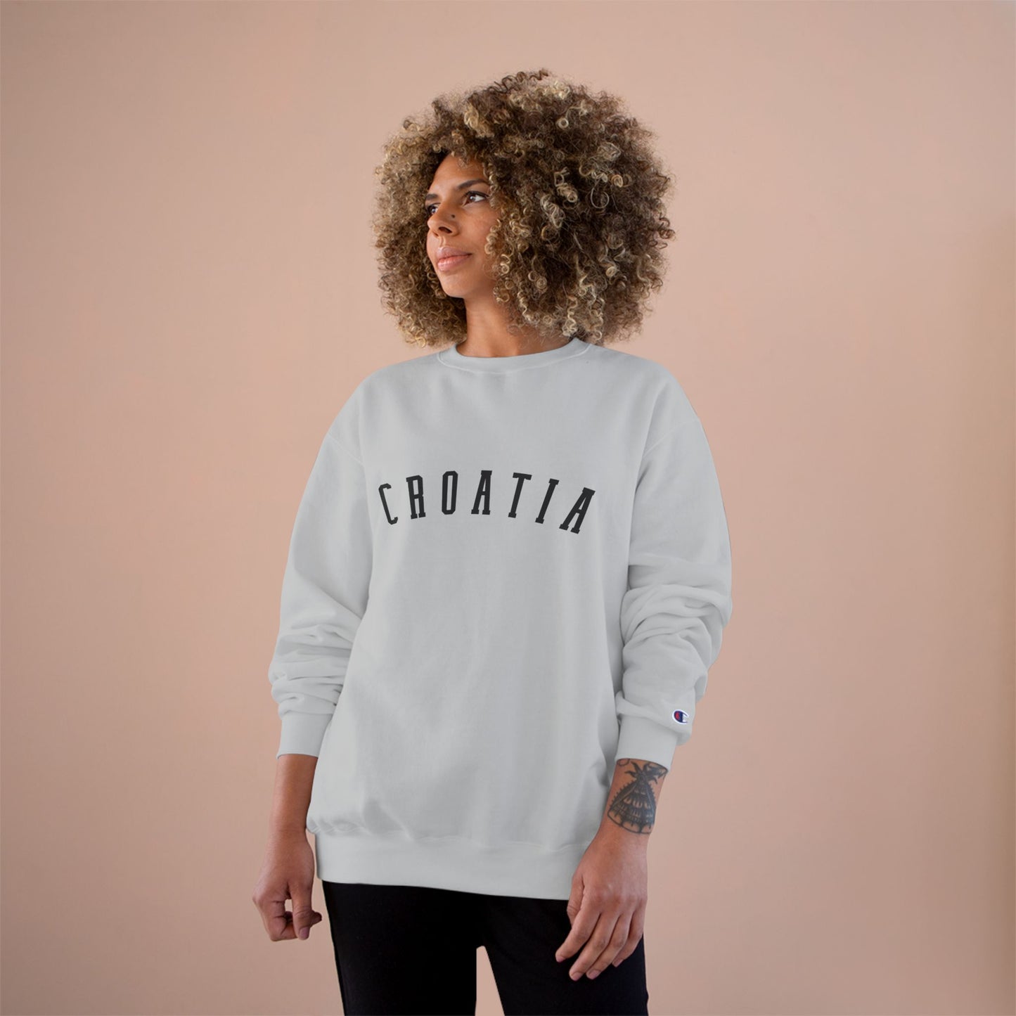 Croatia Champion Sweatshirt | Croatian Crewneck | Croatia Gift | Minimalist College Style Unisex Sweatshirt | Croatian Corner Apparel
