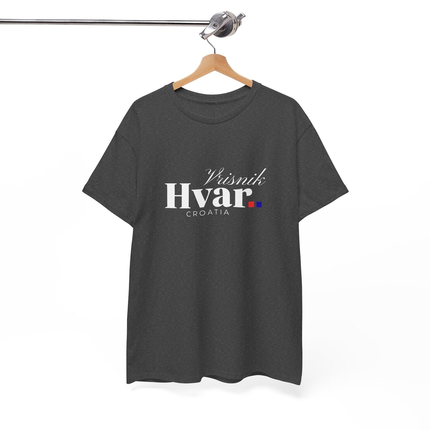Vrisnik, HVAR, Croatia - Unisex Tee - (Red or Dark Heather)