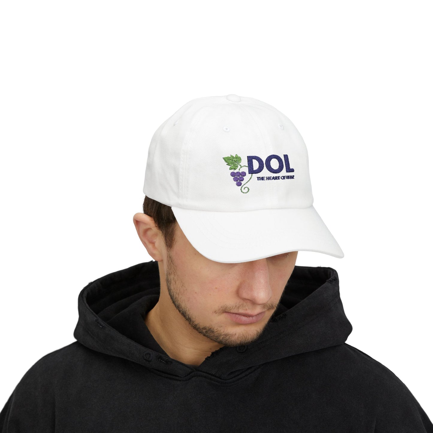 Dol, Hvar, Croatia | Classic Dad Cap with Embroidered Design, Casual Hat for Wine Lovers, Summer Accessory, Everyday Wear