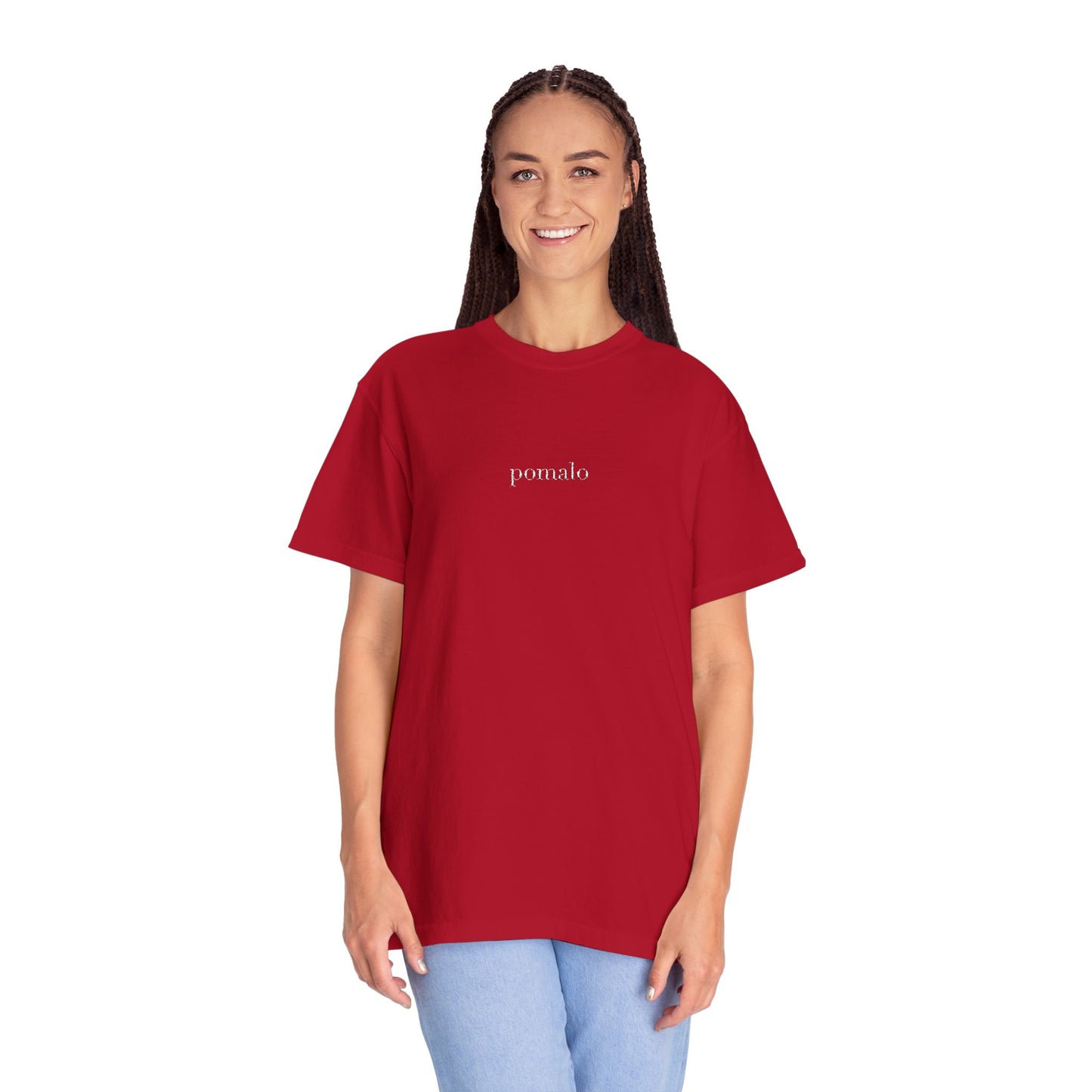 Embroidered pomalo T-Shirt | Croatian Island Vibes Tee | Comfort Colors 1717 | Dalmatian Lifestyle Shirt | Take It Easy Beachwear Gift
