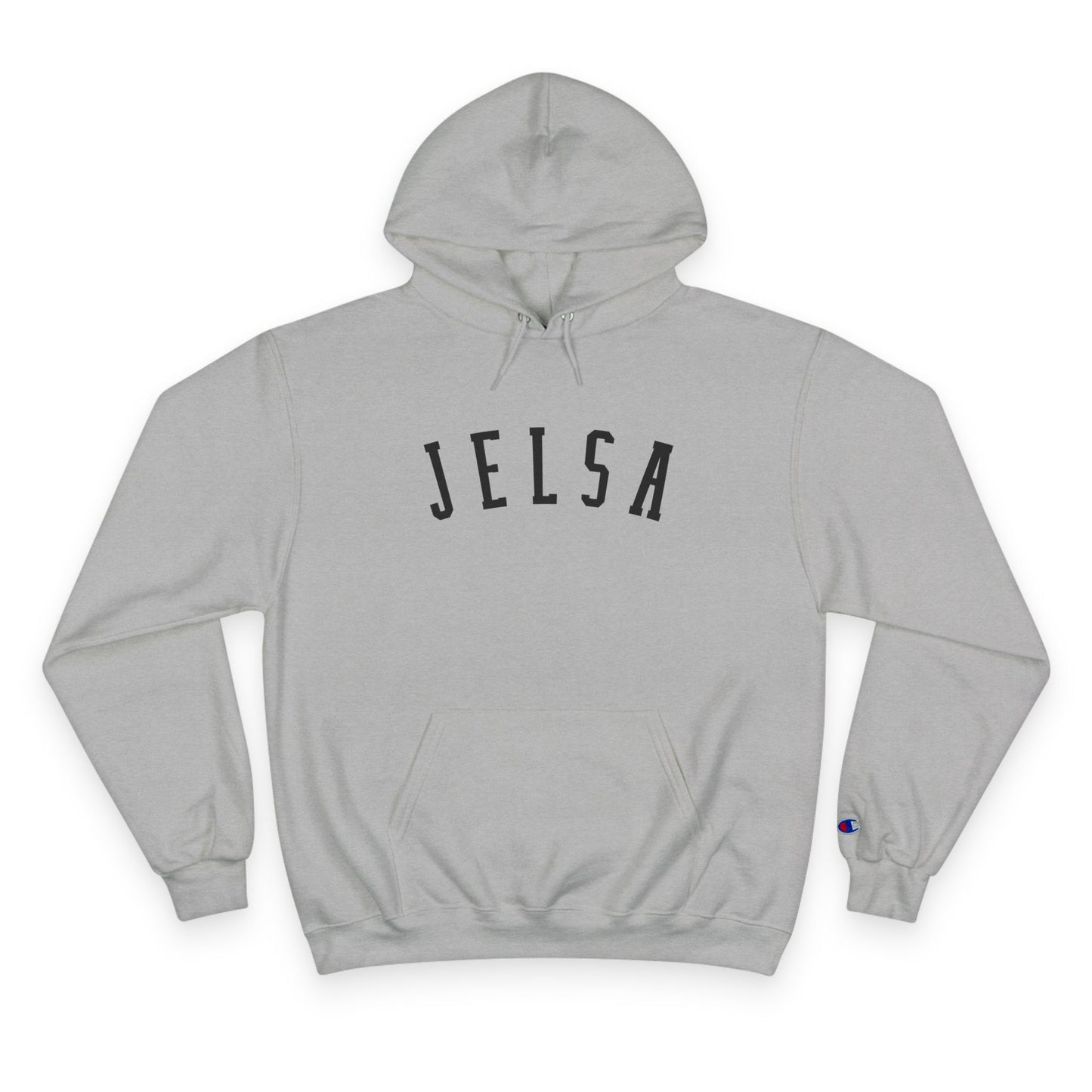 Cozy Champion Hoodie with 'JELSA' Design - Perfect for Casual Style, Gifts, Fitness, Holidays, and Everyday Wear