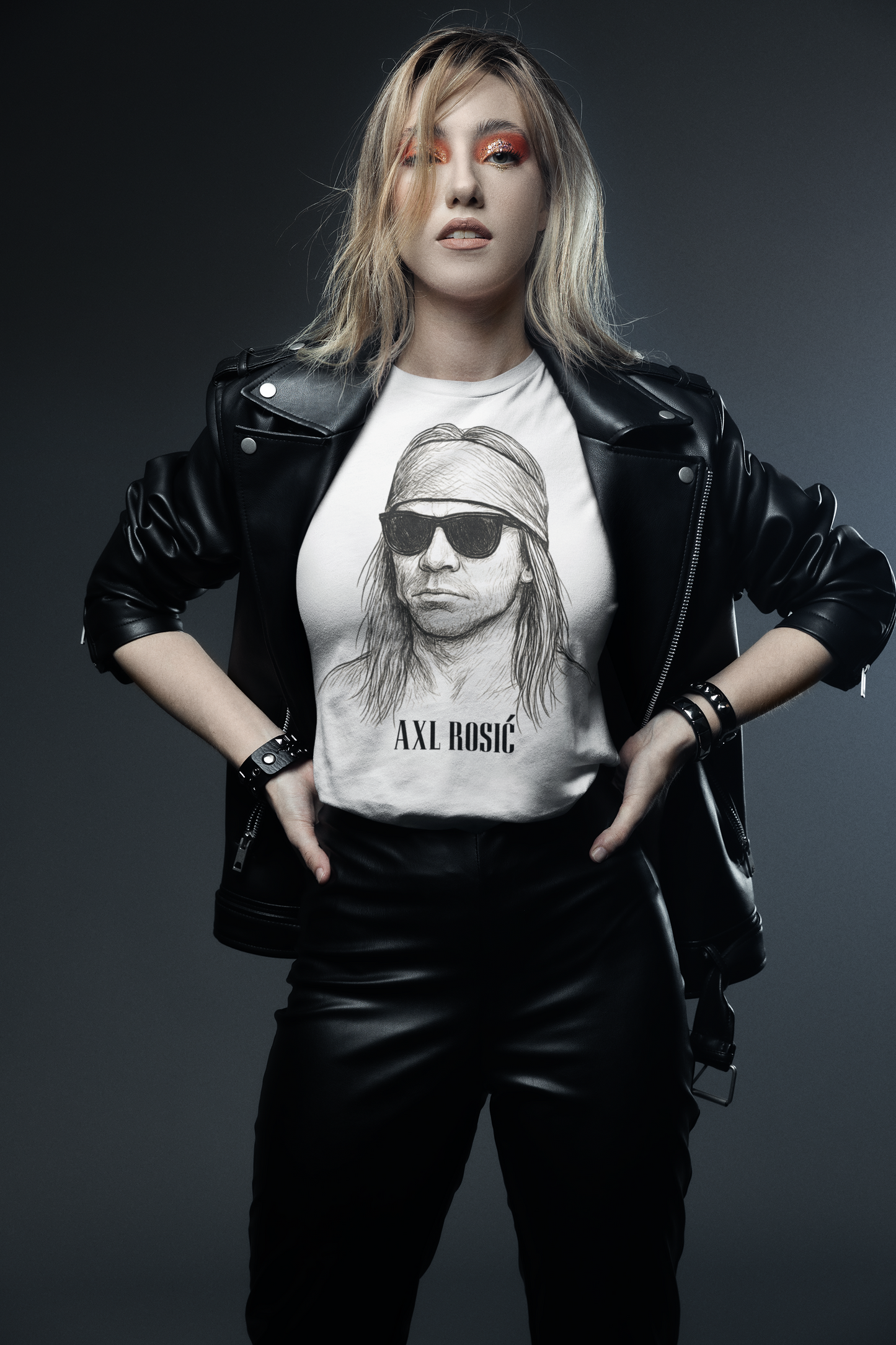 Axl Rosić Unisex Tee | Rock Music Shirt | Vintage Band Tee | Gifts for Music Lovers | Concert Apparel | Musician Merch