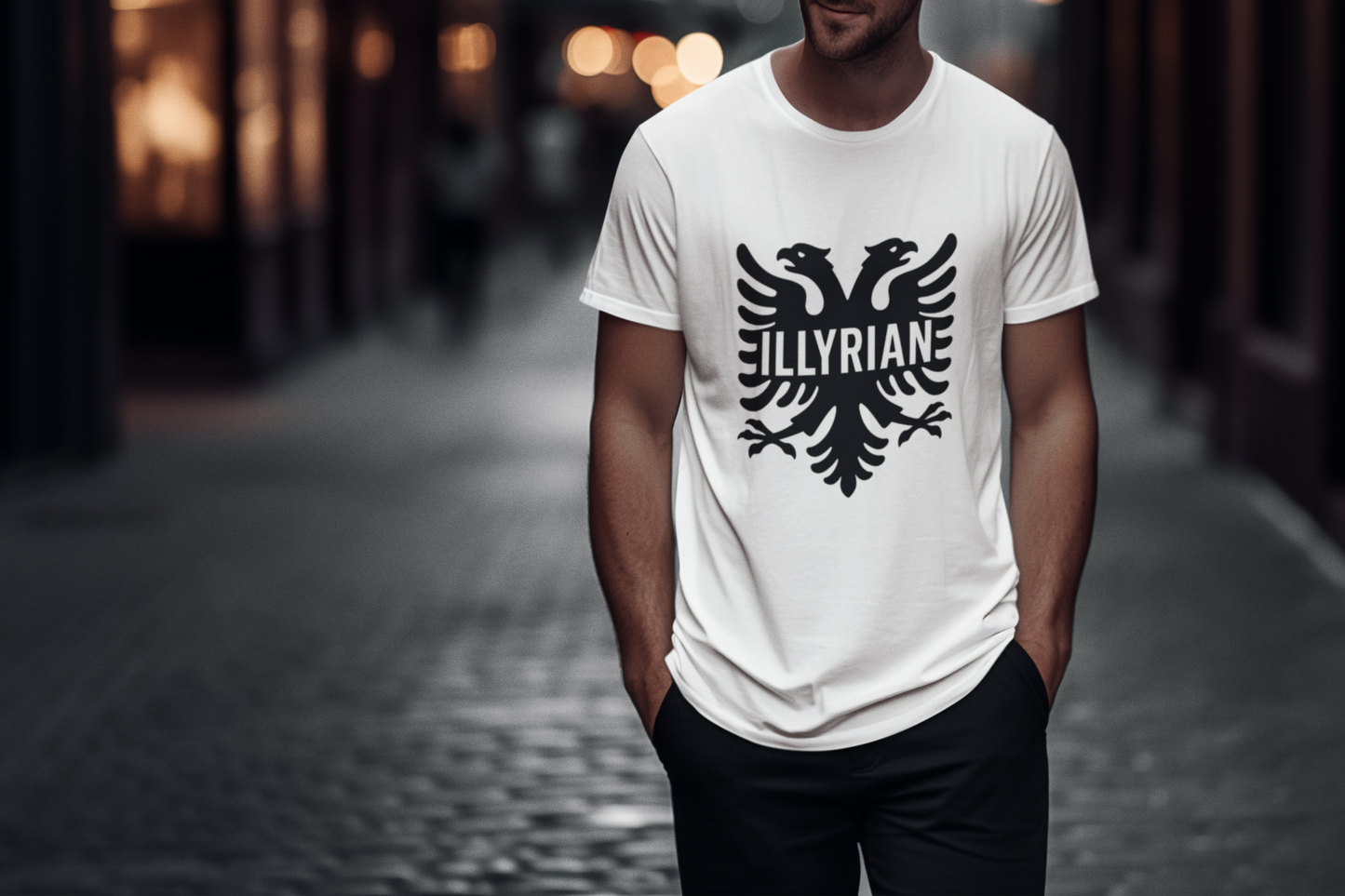 ILLYRIAN Unisex Jersey Tee - Bold Graphic Tee, Casual Wear, Gift for History Lovers, Unique Statement Shirt, Everyday Comfort