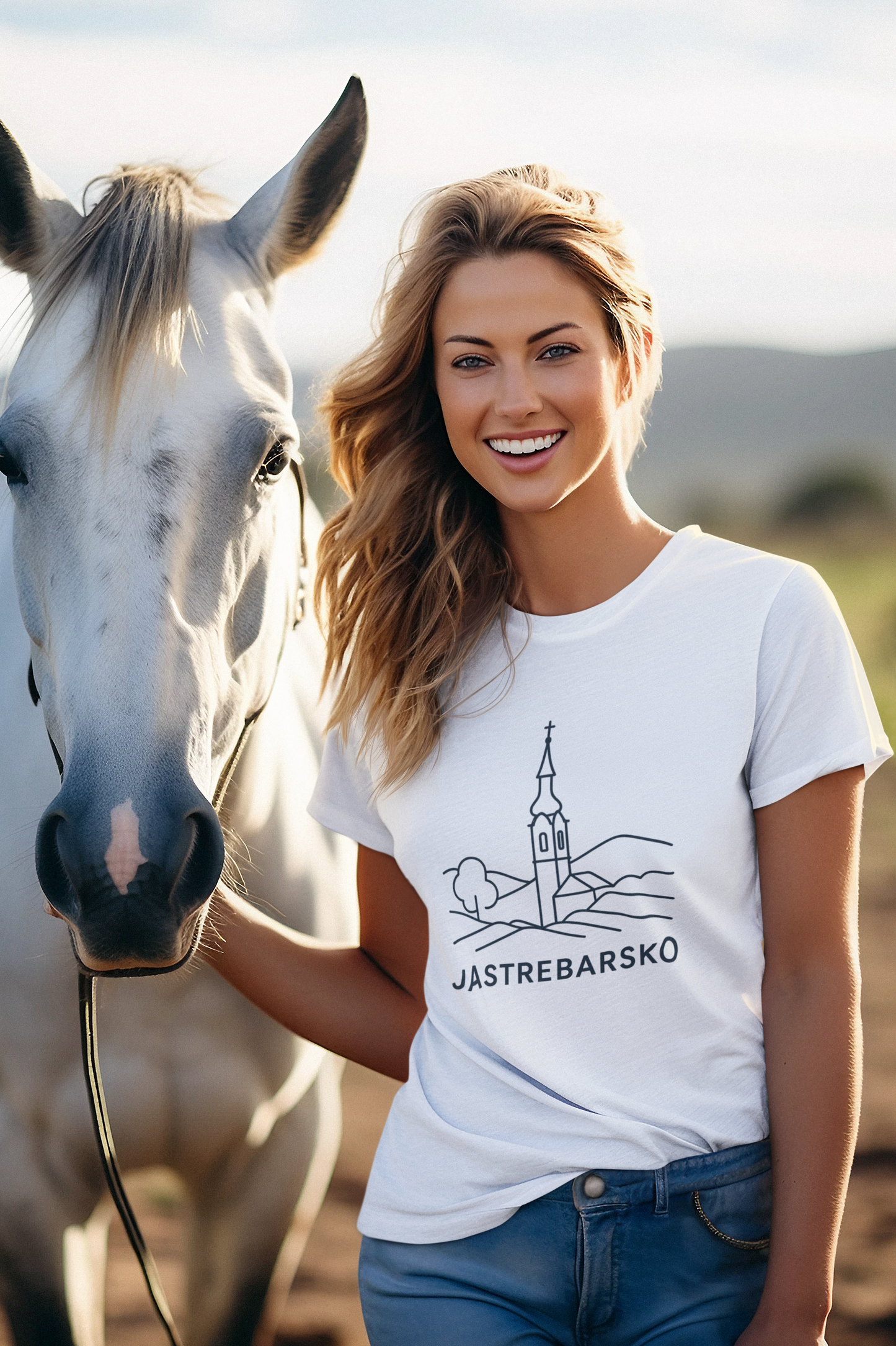 Jastrebarsko, Croatia | Garment-Dyed T-shirt | Casual Wear, Travel Souvenir, Unique Gift Idea, Eco-friendly Fashion, Vacation Outfit