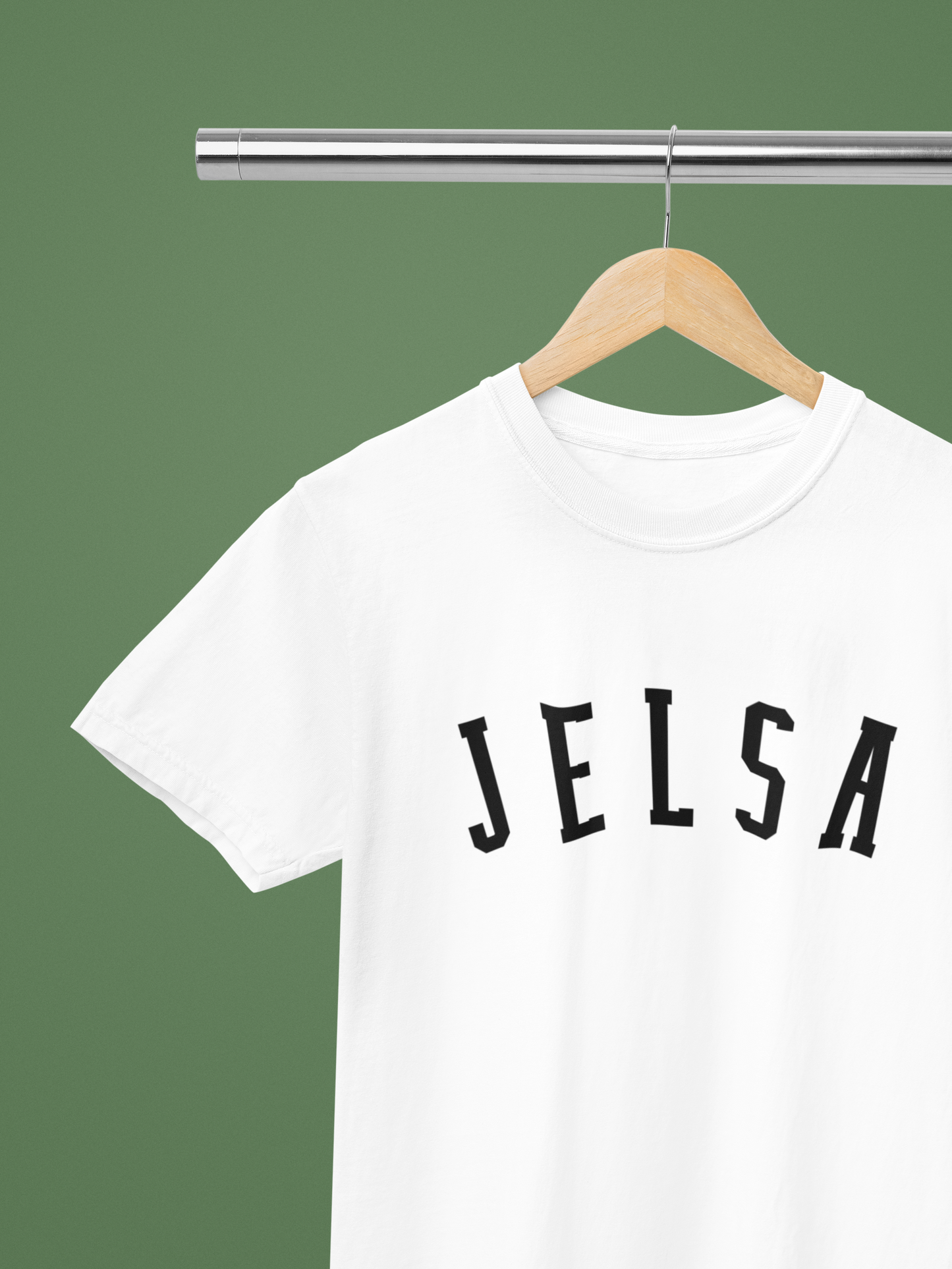 Jelsa, Hvar - Collegiate Tee - Comfort Colors 1717 (White)