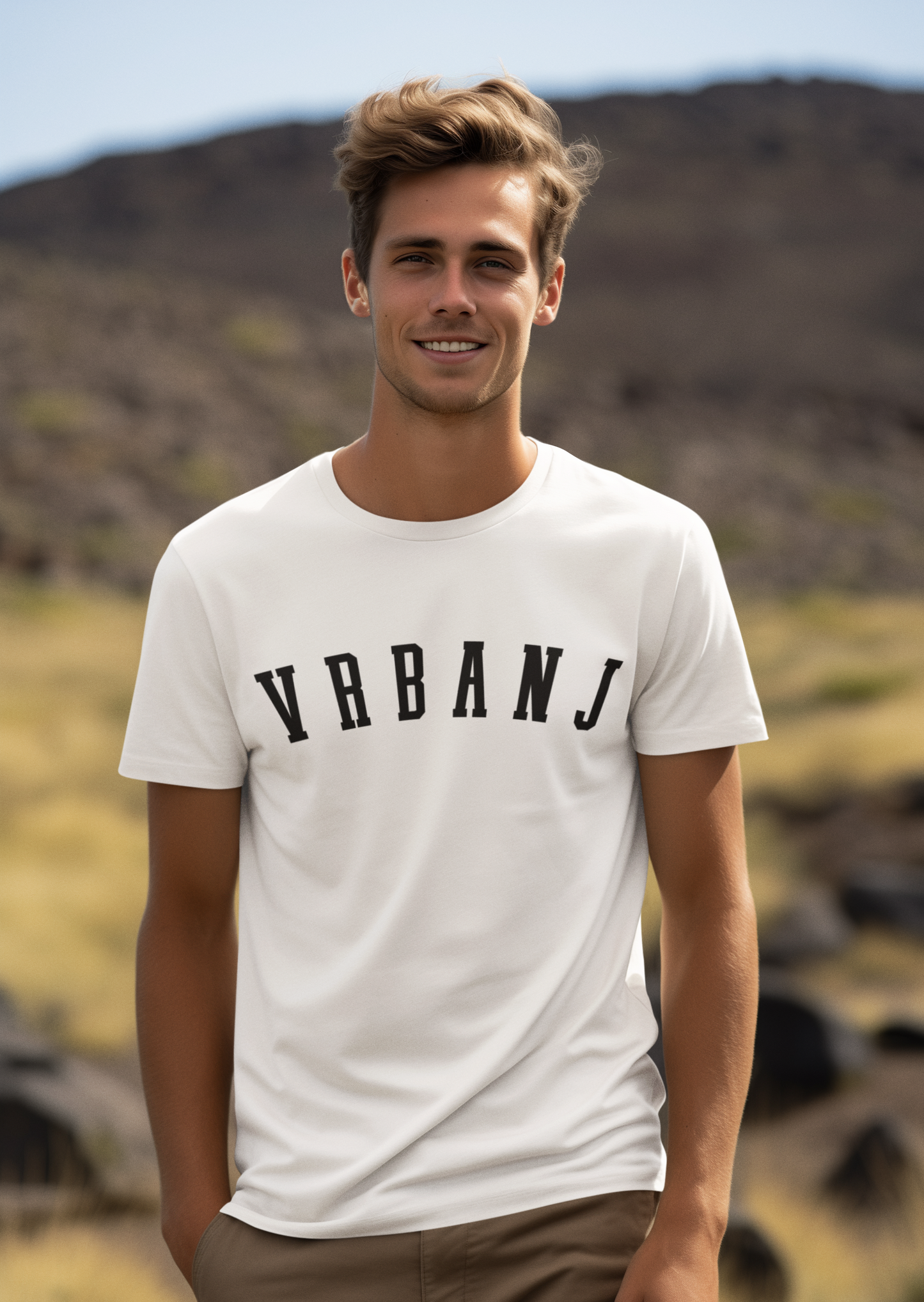 Vrbanj, Hvar - Collegiate Tee - Comfort Colors 1717 (White)