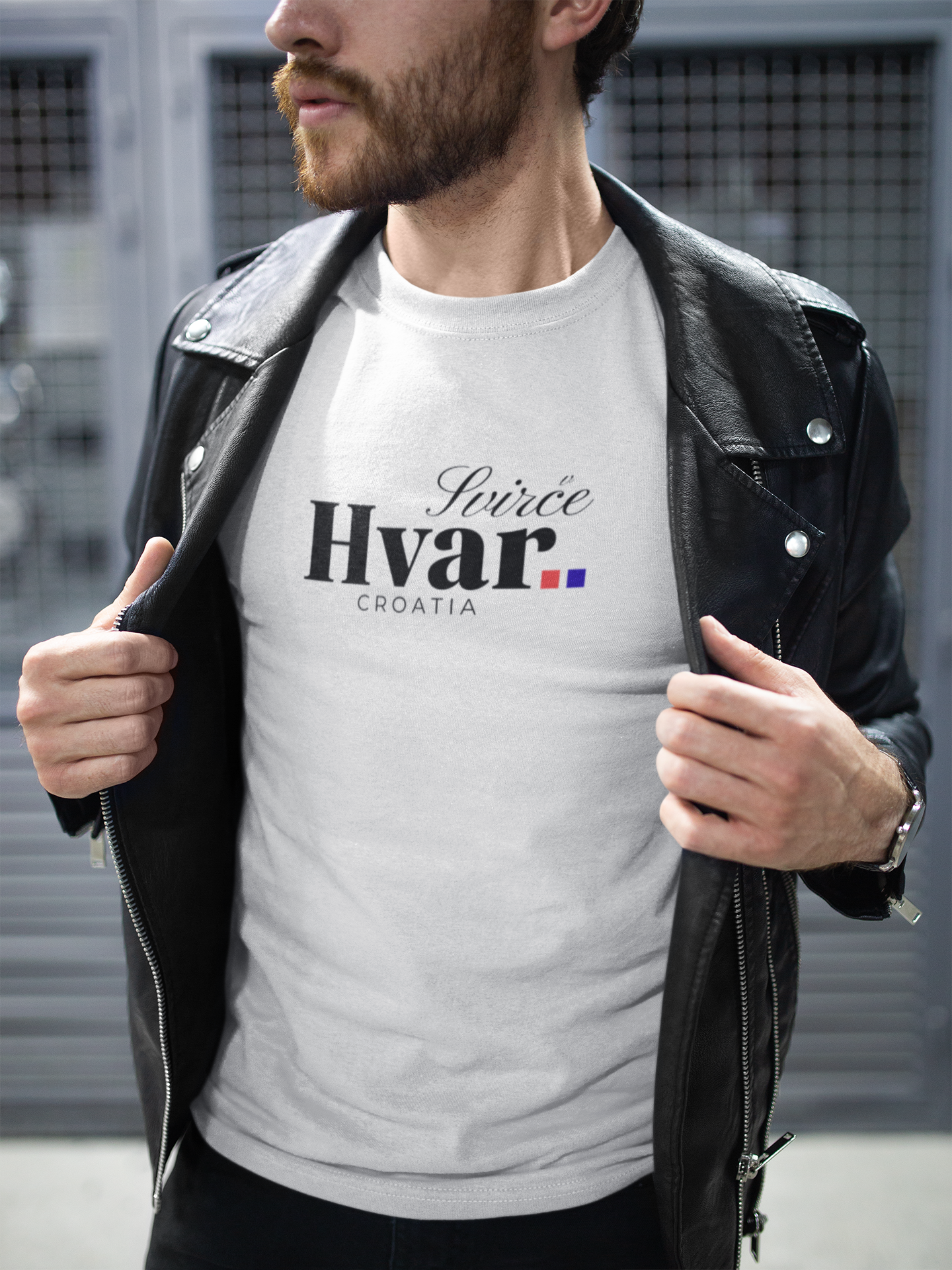 Svirce, HVAR, Croatia - Unisex Tee - (White or Ash)