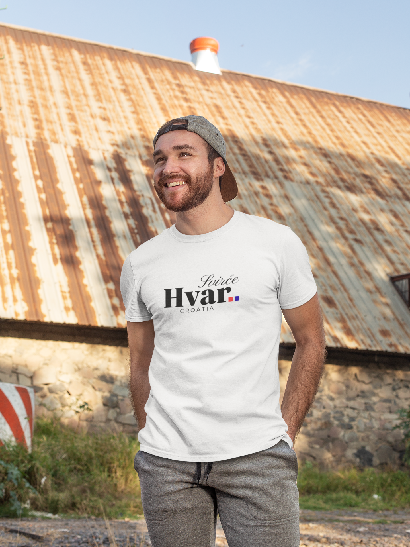 Svirce, HVAR, Croatia - Unisex Tee - (White or Ash)