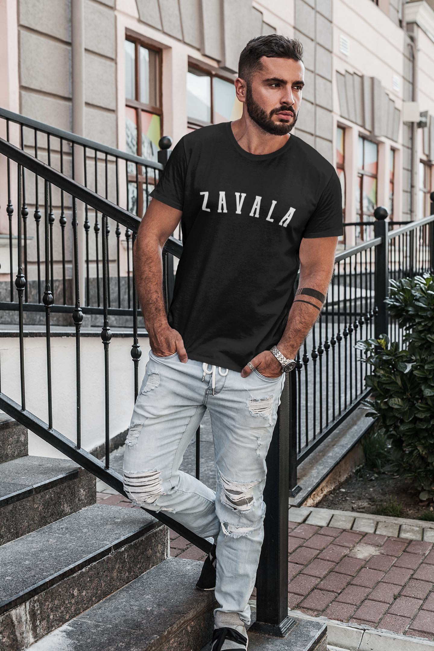 Zavala, Hvar - Collegiate Tee - Comfort Colors 1717 (Various Colors)