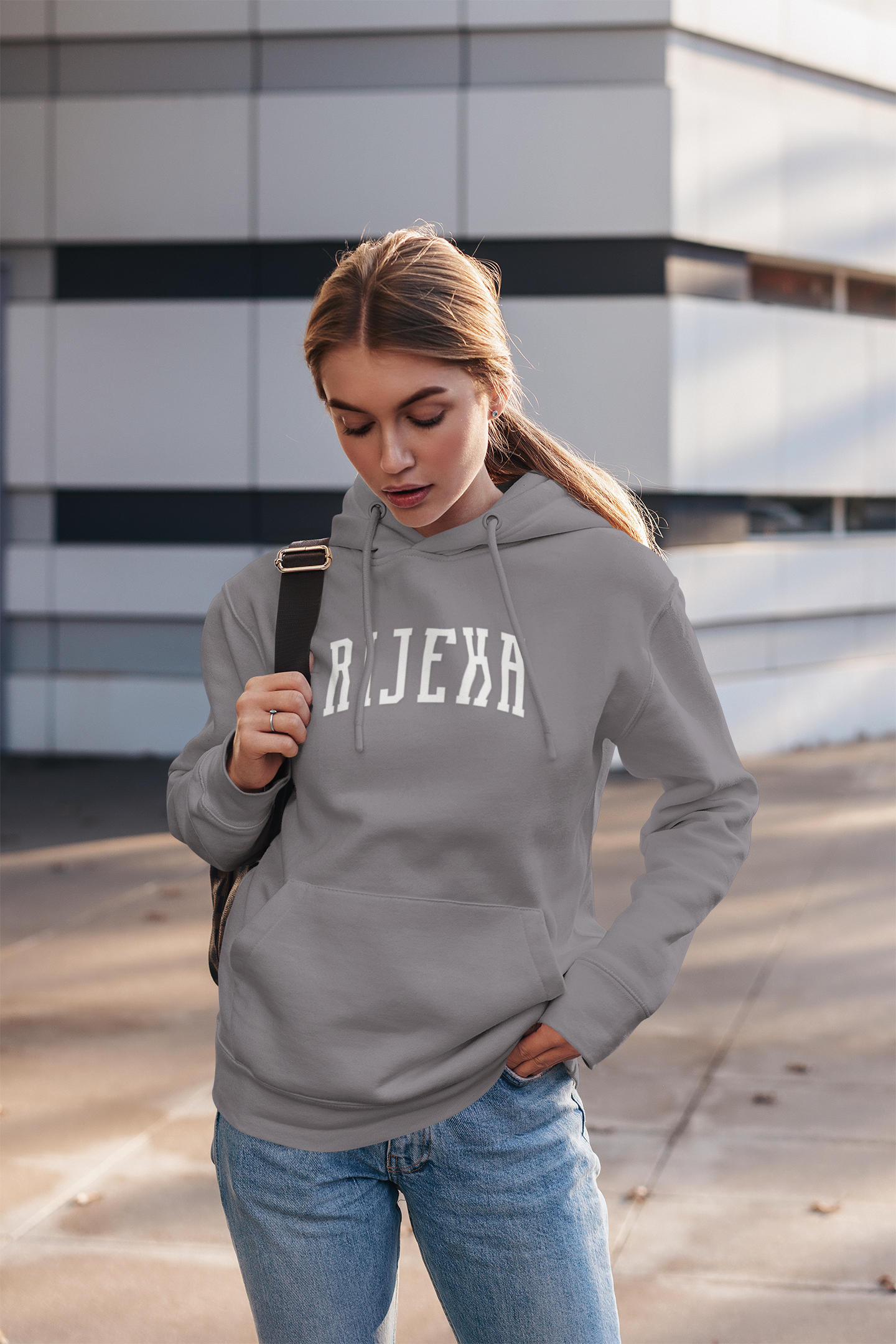 Rijeka Croatia Collegiate Hoodie Varsity City Champion S700 Powerblend Unisex