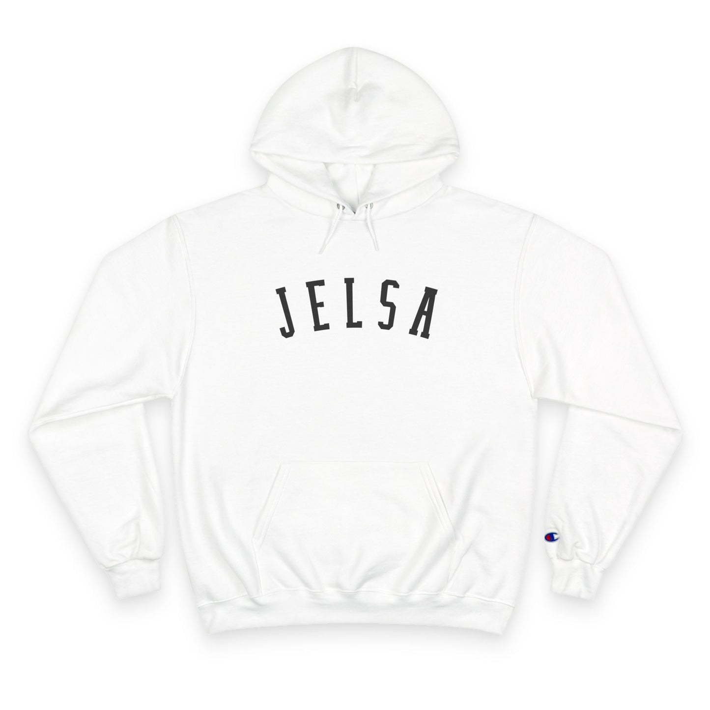 Cozy Champion Hoodie with 'JELSA' Design - Perfect for Casual Style, Gifts, Fitness, Holidays, and Everyday Wear