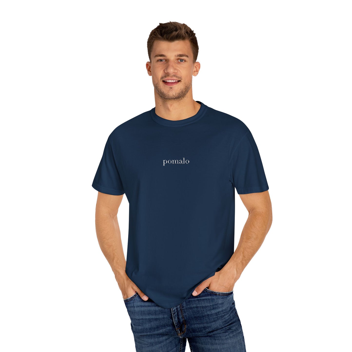Embroidered pomalo T-Shirt | Croatian Island Vibes Tee | Comfort Colors 1717 | Dalmatian Lifestyle Shirt | Take It Easy Beachwear Gift
