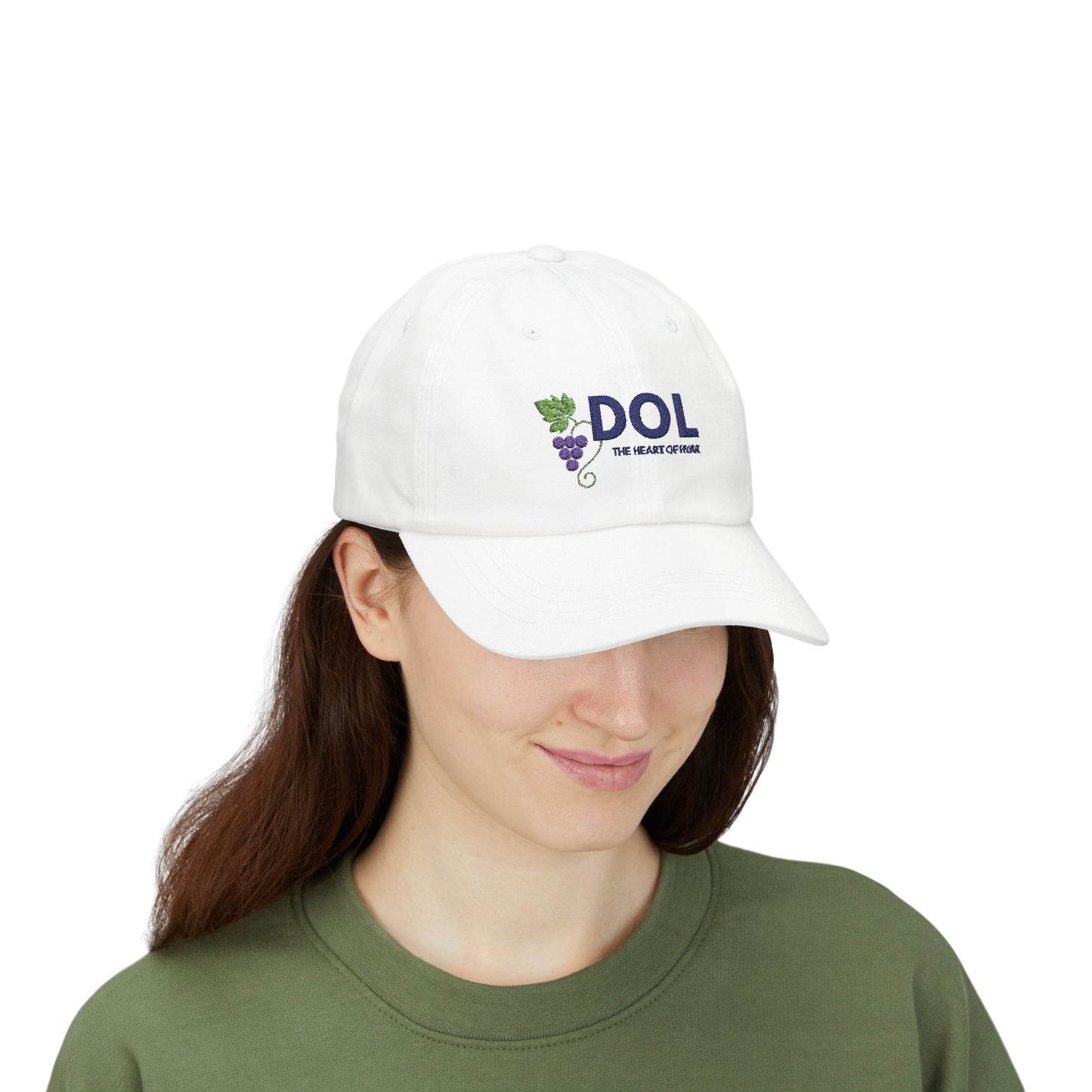 Dol, Hvar, Croatia | Classic Dad Cap with Embroidered Design, Casual Hat for Wine Lovers, Summer Accessory, Everyday Wear