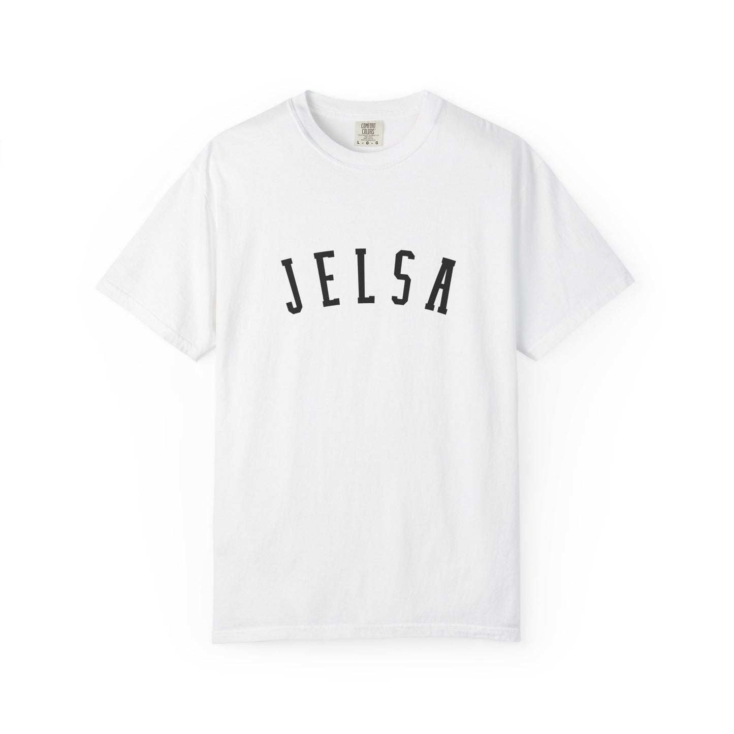Jelsa, Hvar - Collegiate Tee - Comfort Colors 1717 (White)