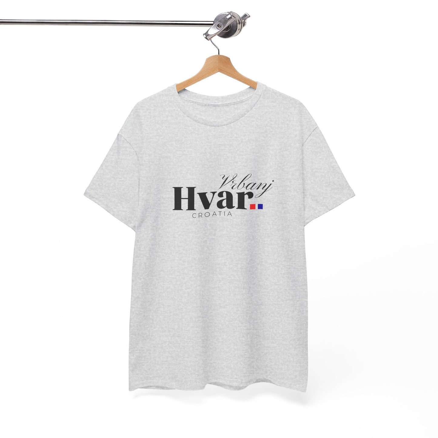 Vrbanj, HVAR, Croatia - Unisex Tee - (White or Ash)
