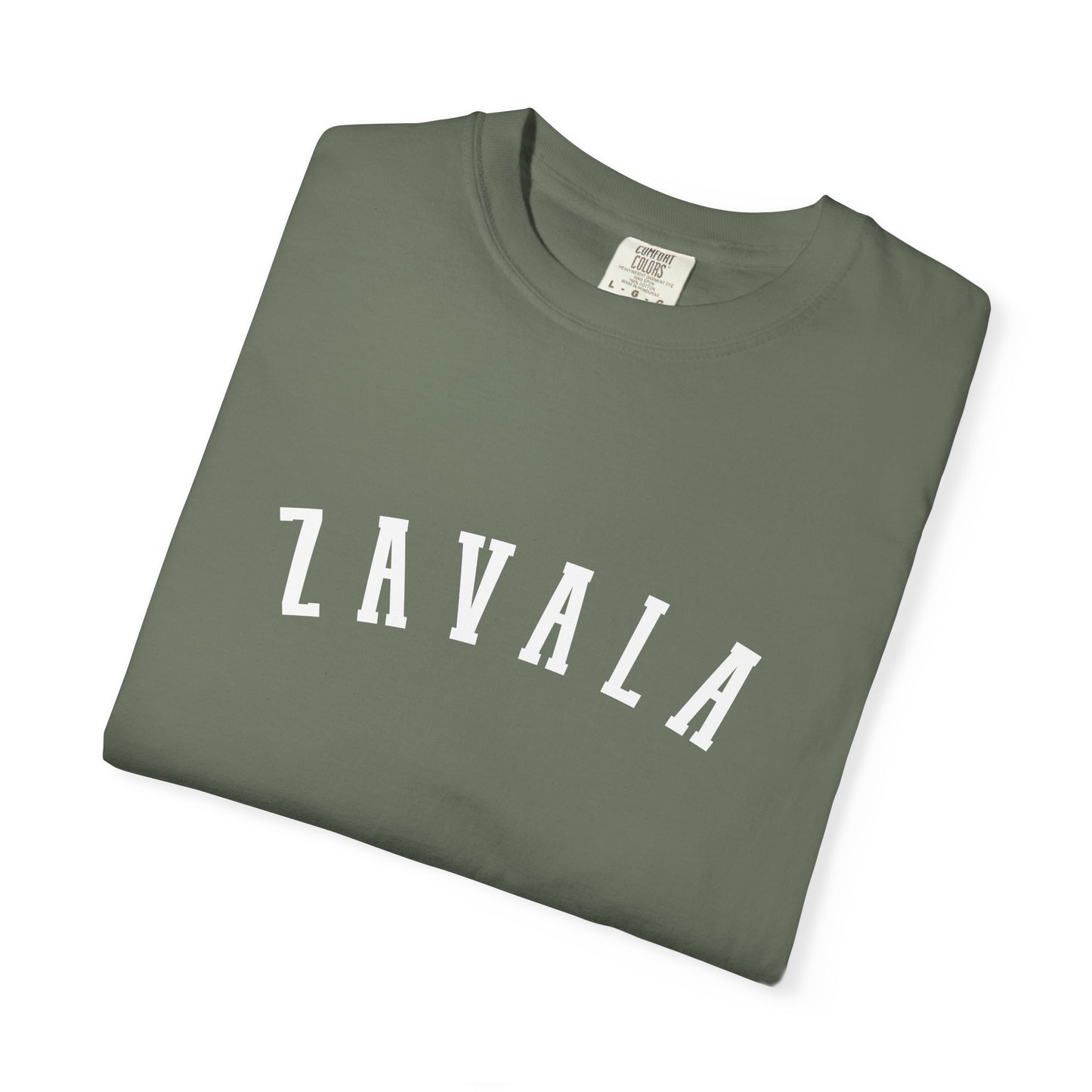 Zavala, Hvar - Collegiate Tee - Comfort Colors 1717 (Various Colors)