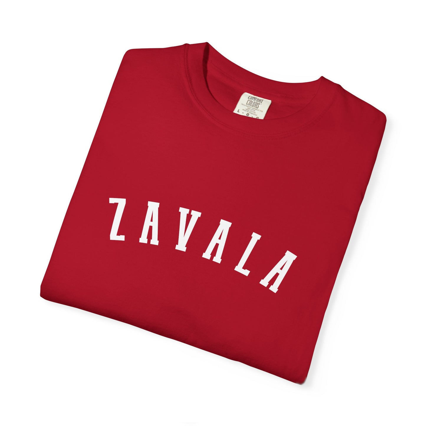 Zavala, Hvar - Collegiate Tee - Comfort Colors 1717 (Various Colors)