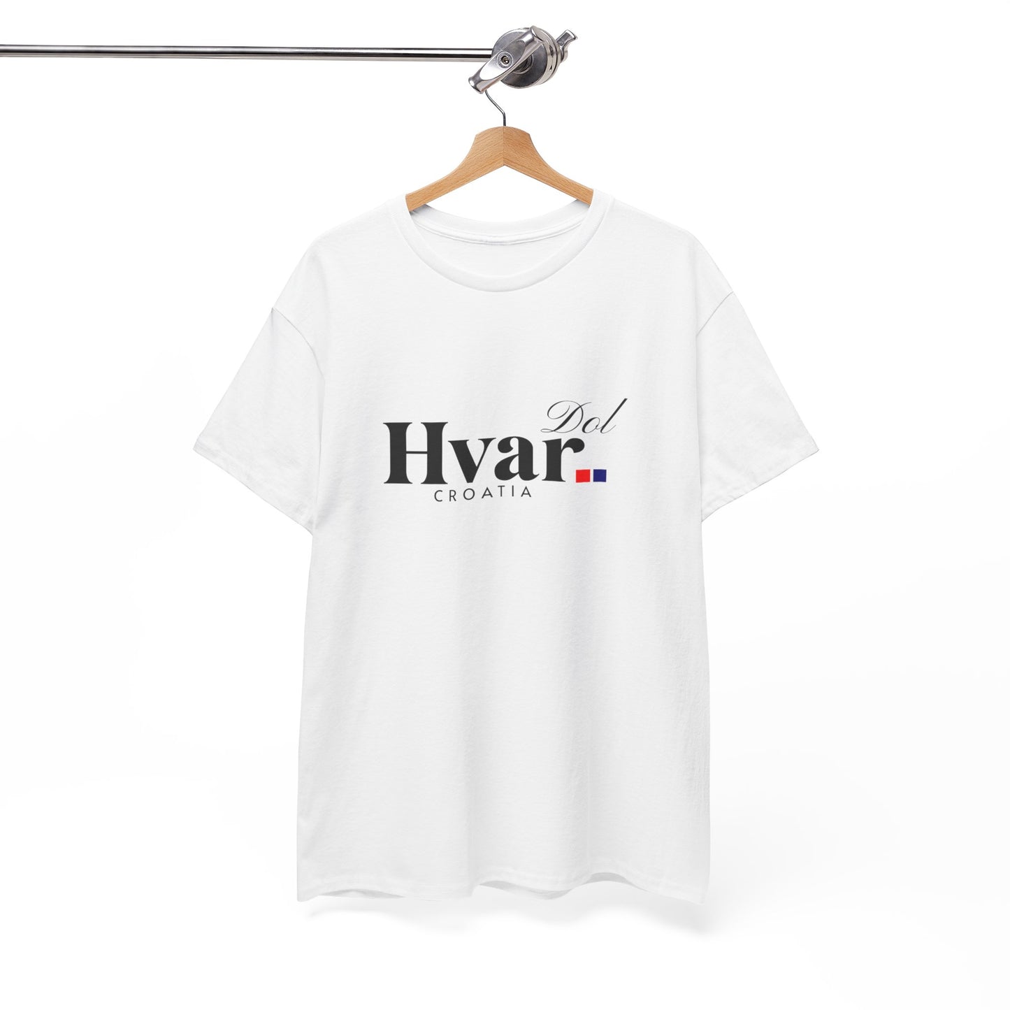 Dol, HVAR, Croatia - Unisex Tee - (White or Ash)