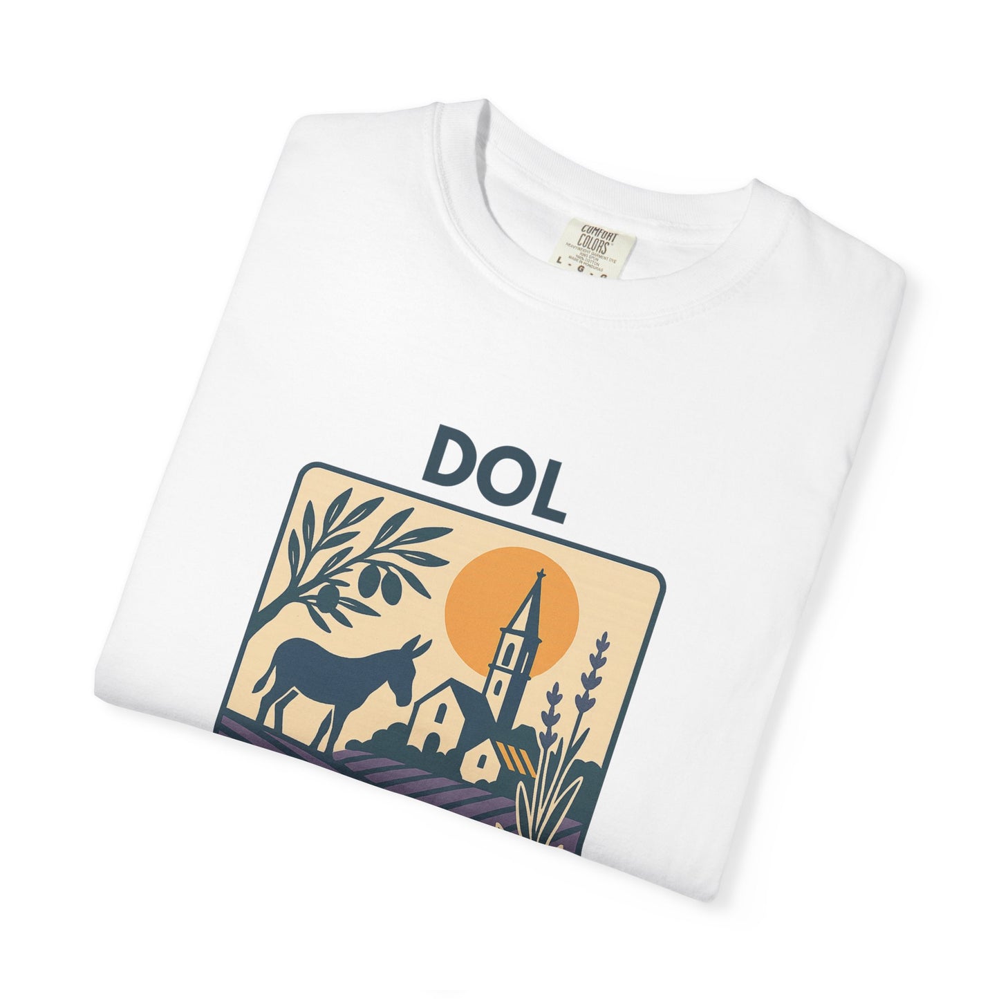 Dol, Hvar | T-shirt - Soft Unisex Tee for Vacation Vibes, Travel Inspiration, Gift for Her, Summer Wardrobe, Eco-friendly Fashion