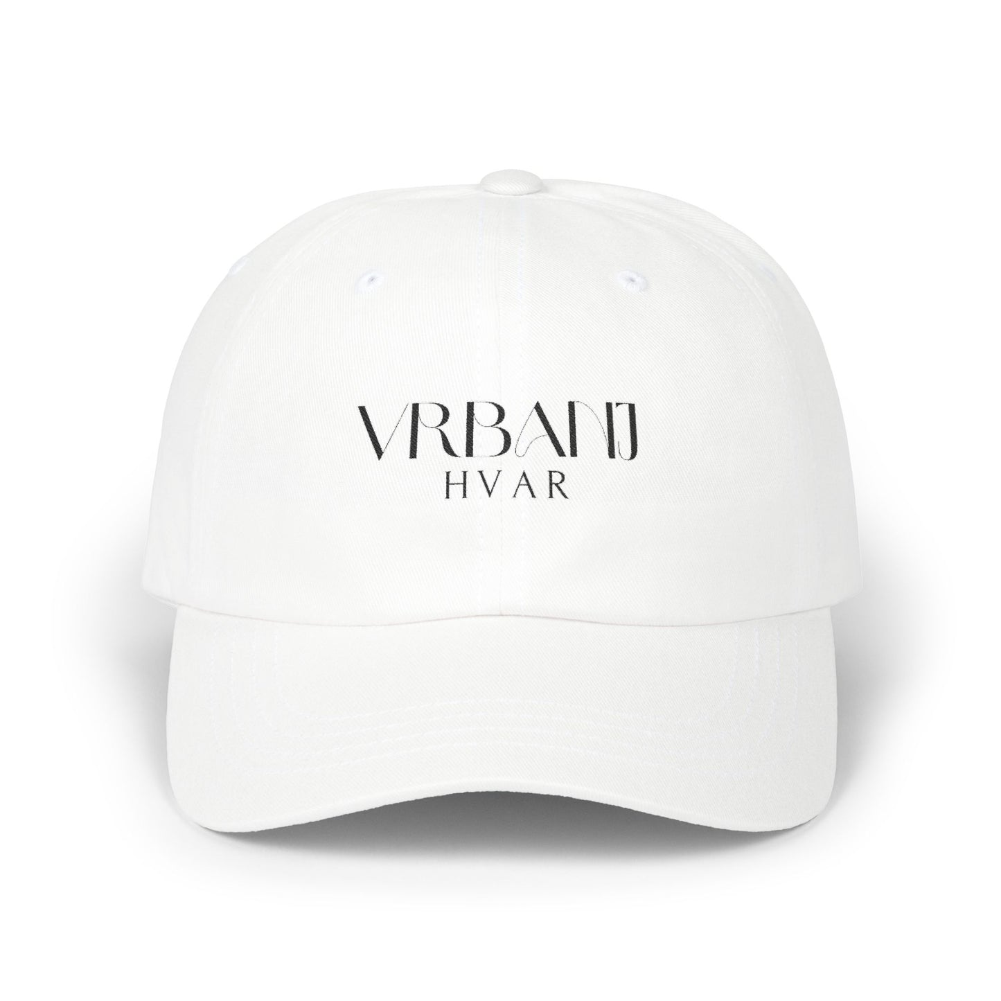 Vrbanj, Hvar, Croatia - Embroidered Classic Dad Cap: Casual Style for Everyday Wear, Gift for Dads, Summer Accessory, Trendy Baseball Hat