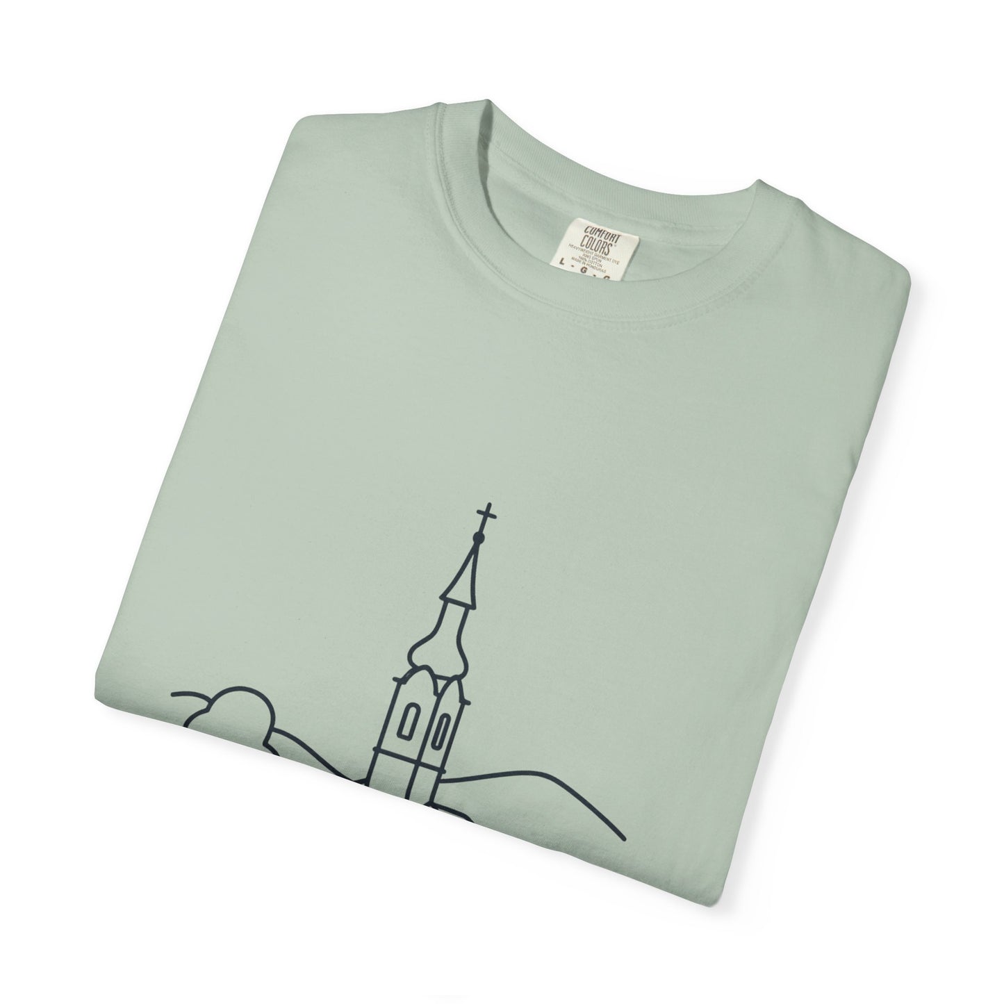 Jastrebarsko, Croatia | Garment-Dyed T-shirt | Casual Wear, Travel Souvenir, Unique Gift Idea, Eco-friendly Fashion, Vacation Outfit
