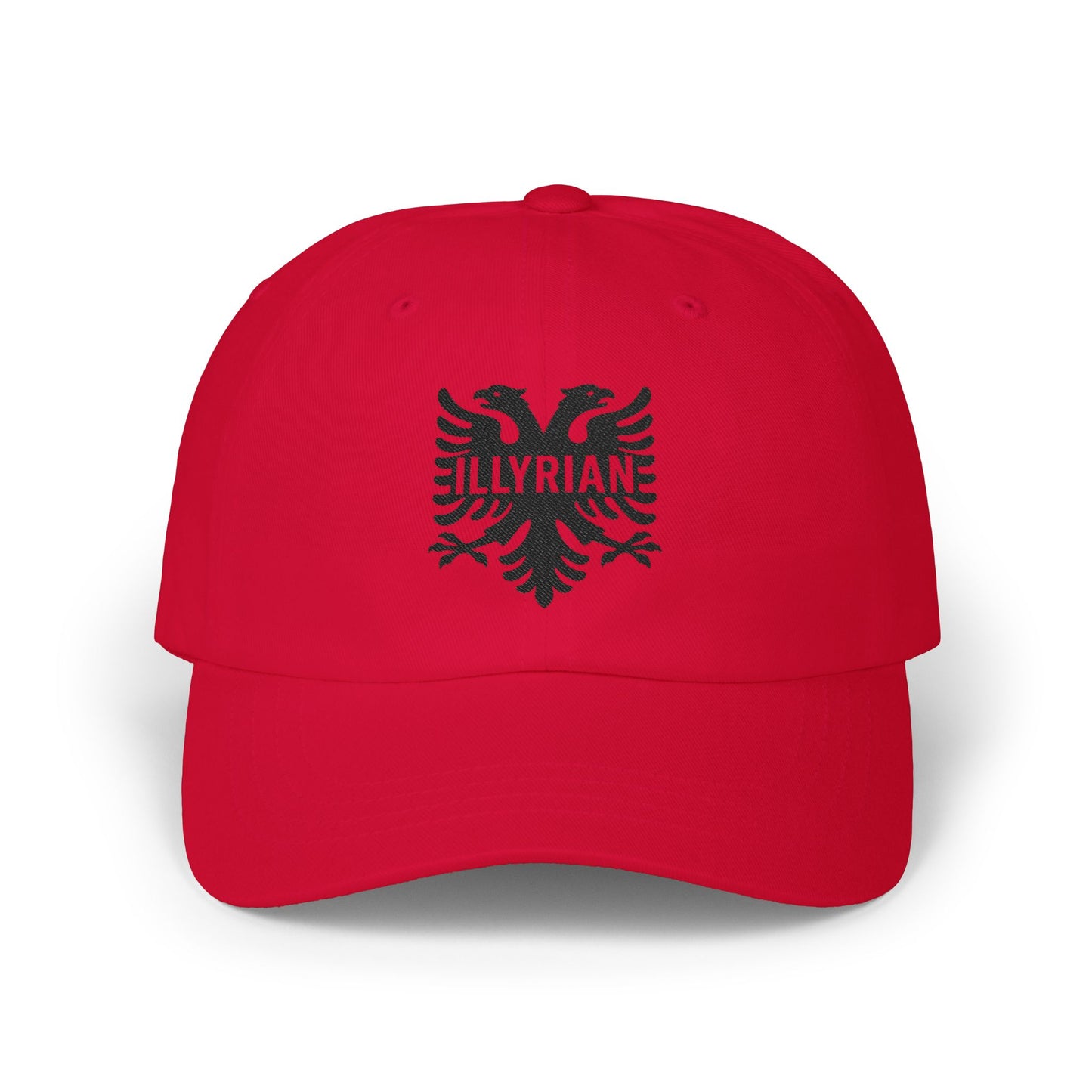 Illyrian Eagle Embroidered Dad Hat Balkan Heritage Cap | Albanian Gift
