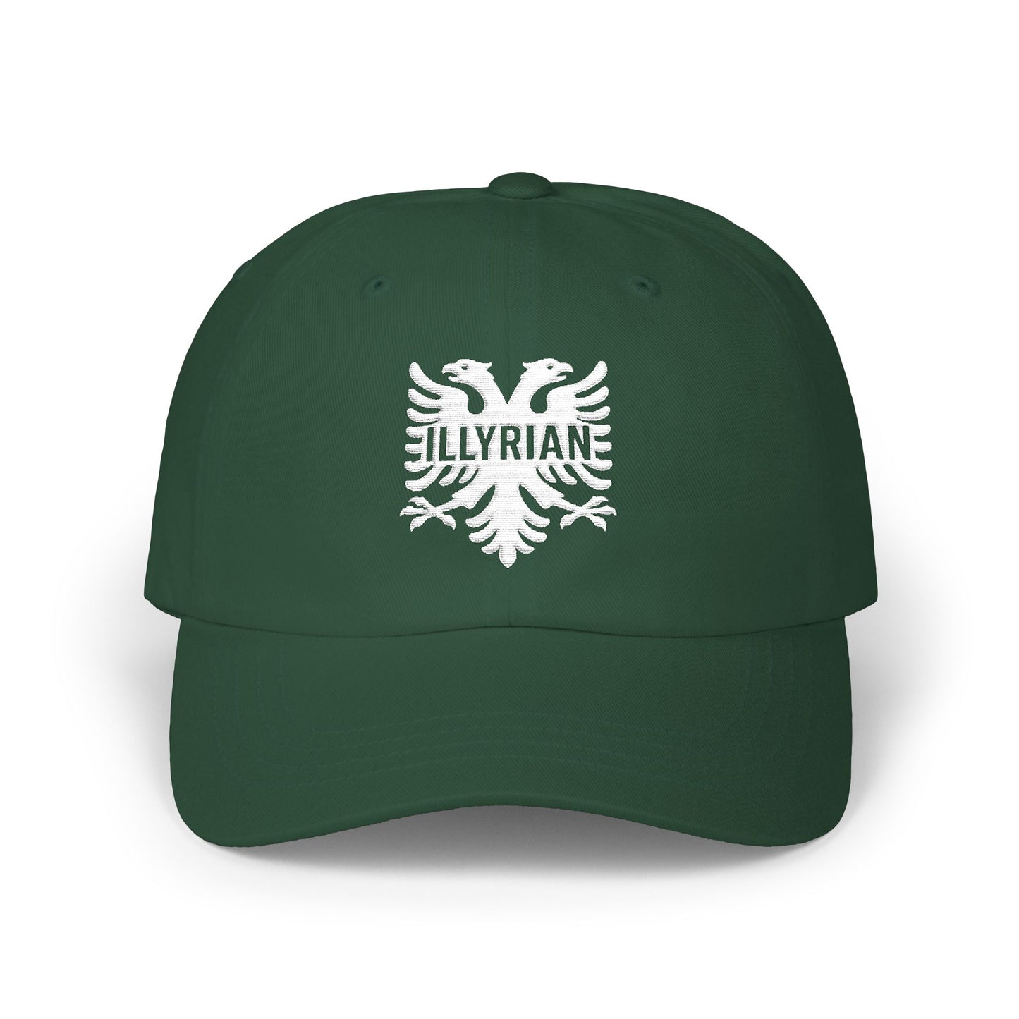Illyrian Eagle Embroidered Dad Hat Balkan Heritage Cap | Albanian Gift