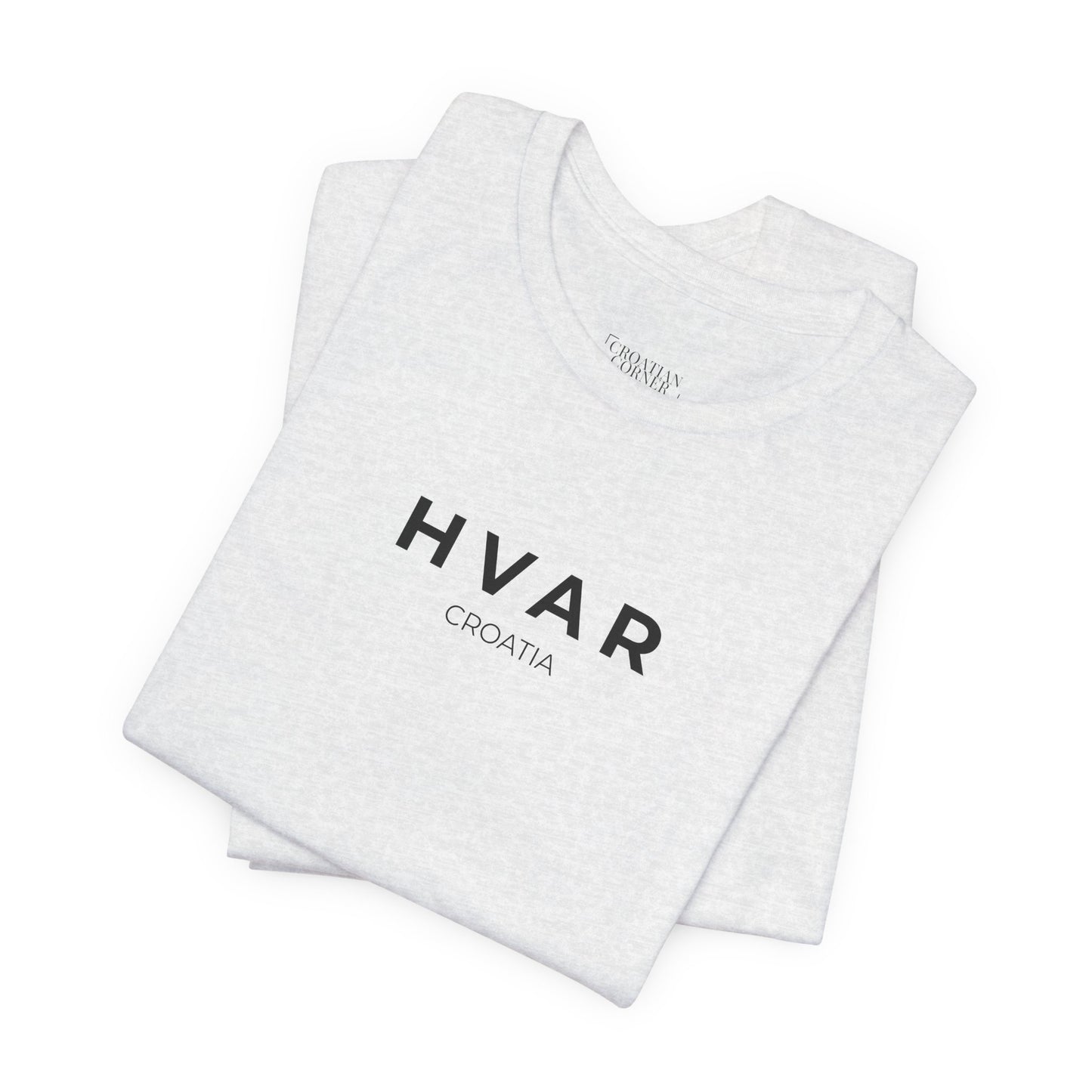 Hvar Croatia Shirt Minimalist Travel Tee Adriatic Island Bella Canvas Unisex