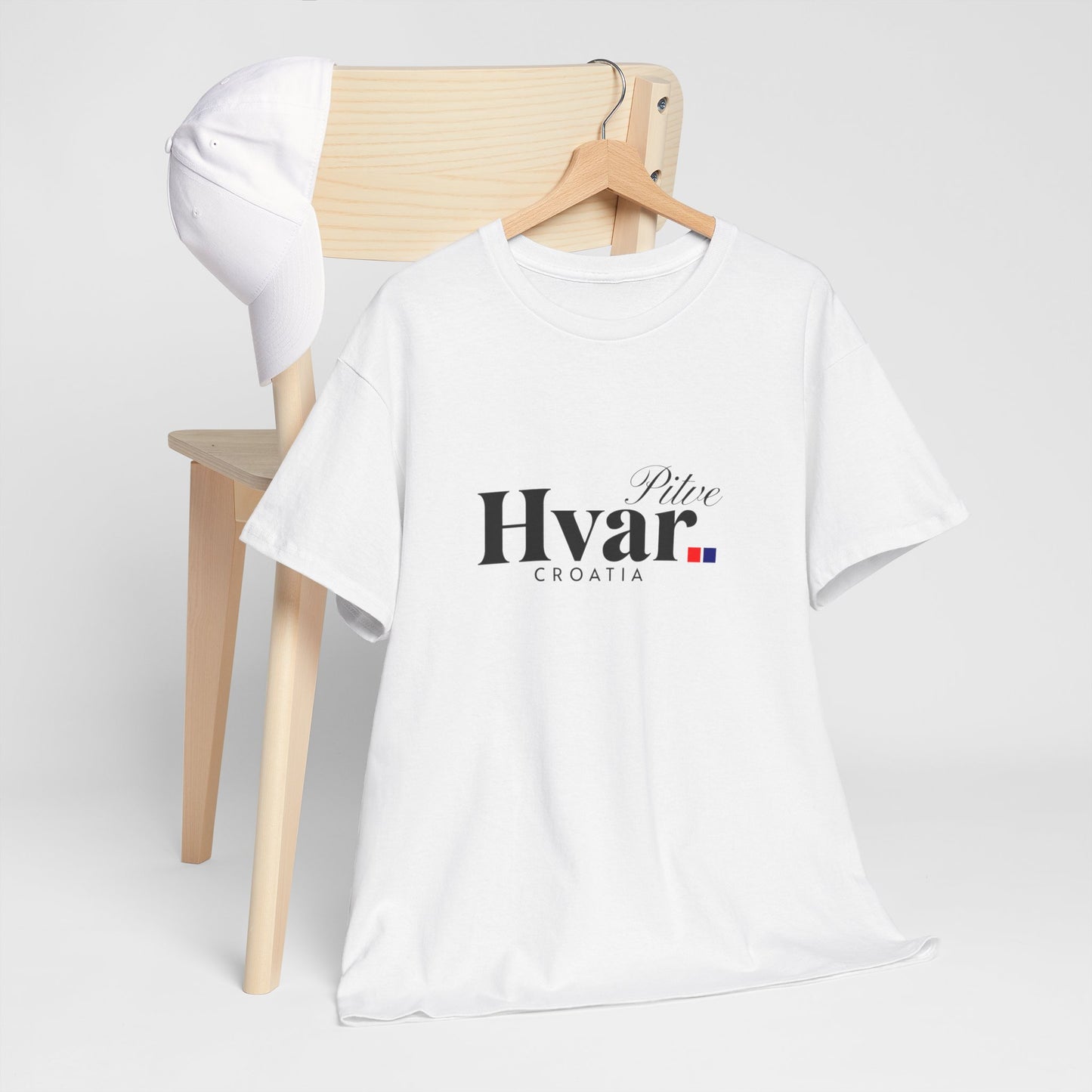 Pitve, HVAR, Croatia - Unisex Tee - (White or Ash)