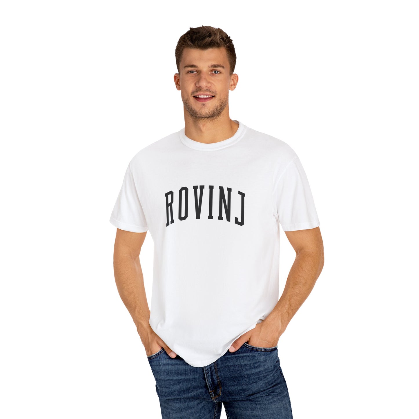 Rovinj, Croatia - Collegiate Tee - Comfort Colors 1717 (White)