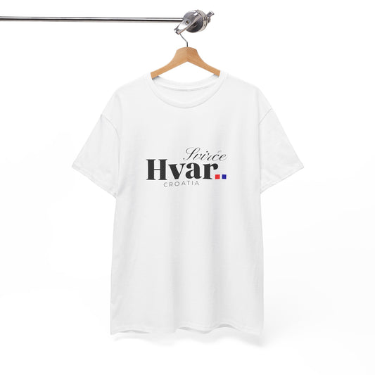 Svirce, HVAR, Croatia - Unisex Tee - (White or Ash)
