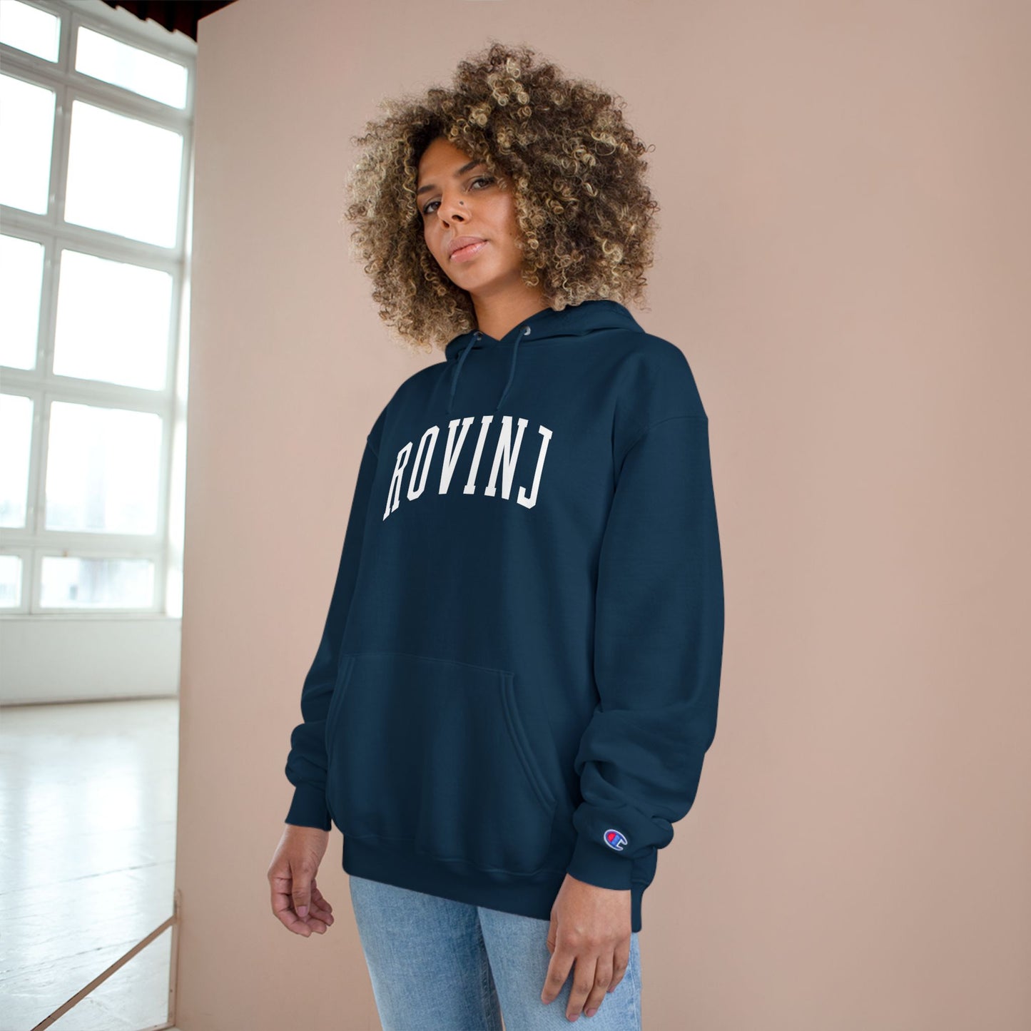 Rovinj Collegiate Champion Hoodie | Croatian Heritage Sweatshirt | Classic University Style | Croatia Shirt