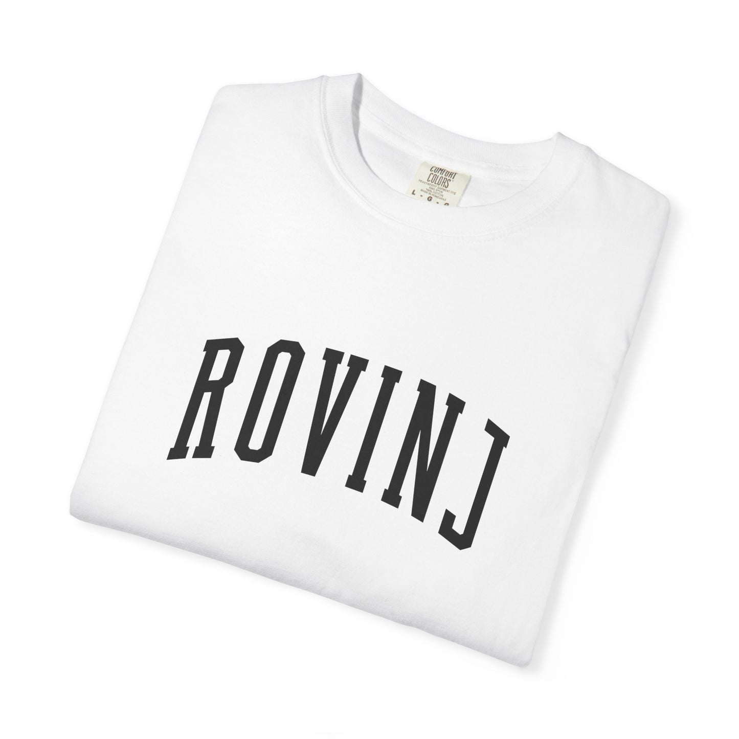 Rovinj, Croatia - Collegiate Tee - Comfort Colors 1717 (White)