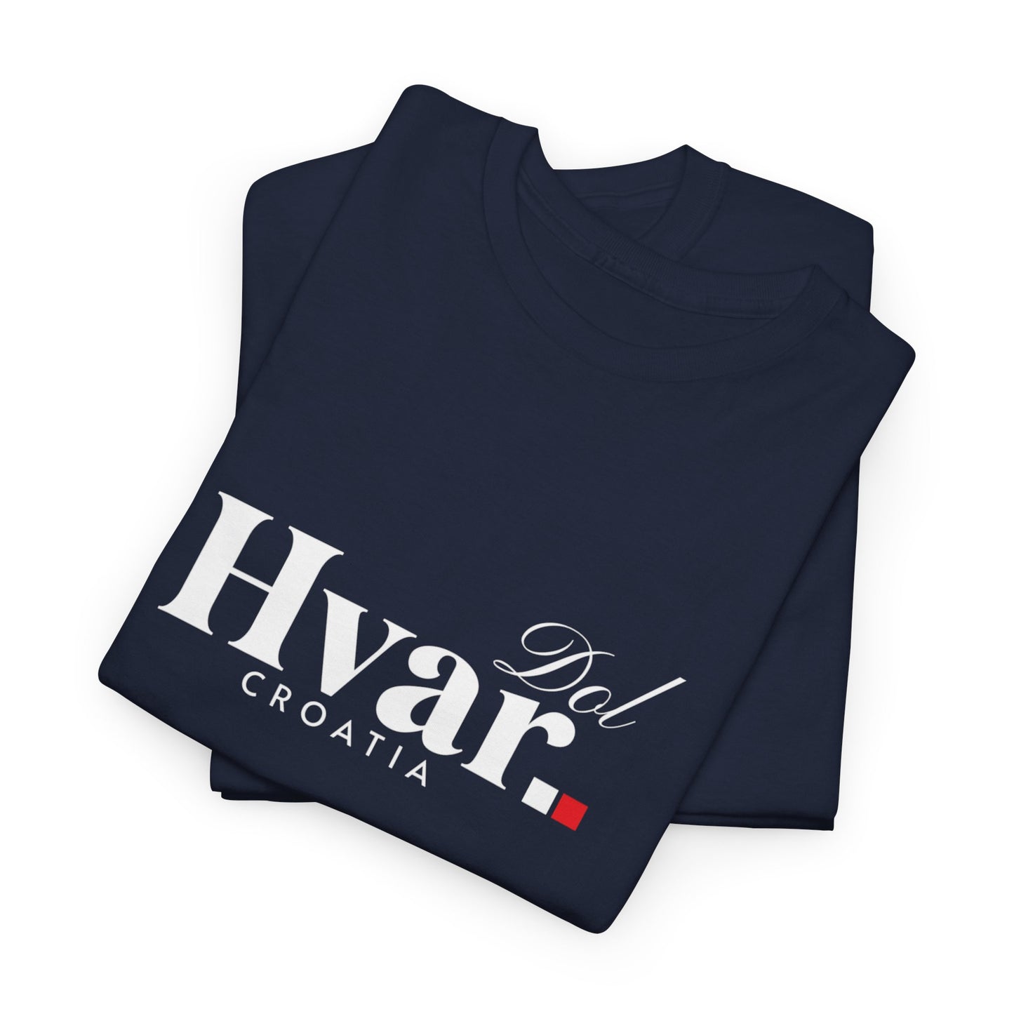 Dol, HVAR, Croatia - Unisex Tee - (Navy or Heather Navy)