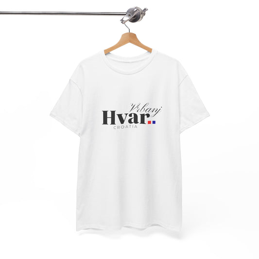 Vrbanj, HVAR, Croatia - Unisex Tee - (White or Ash)