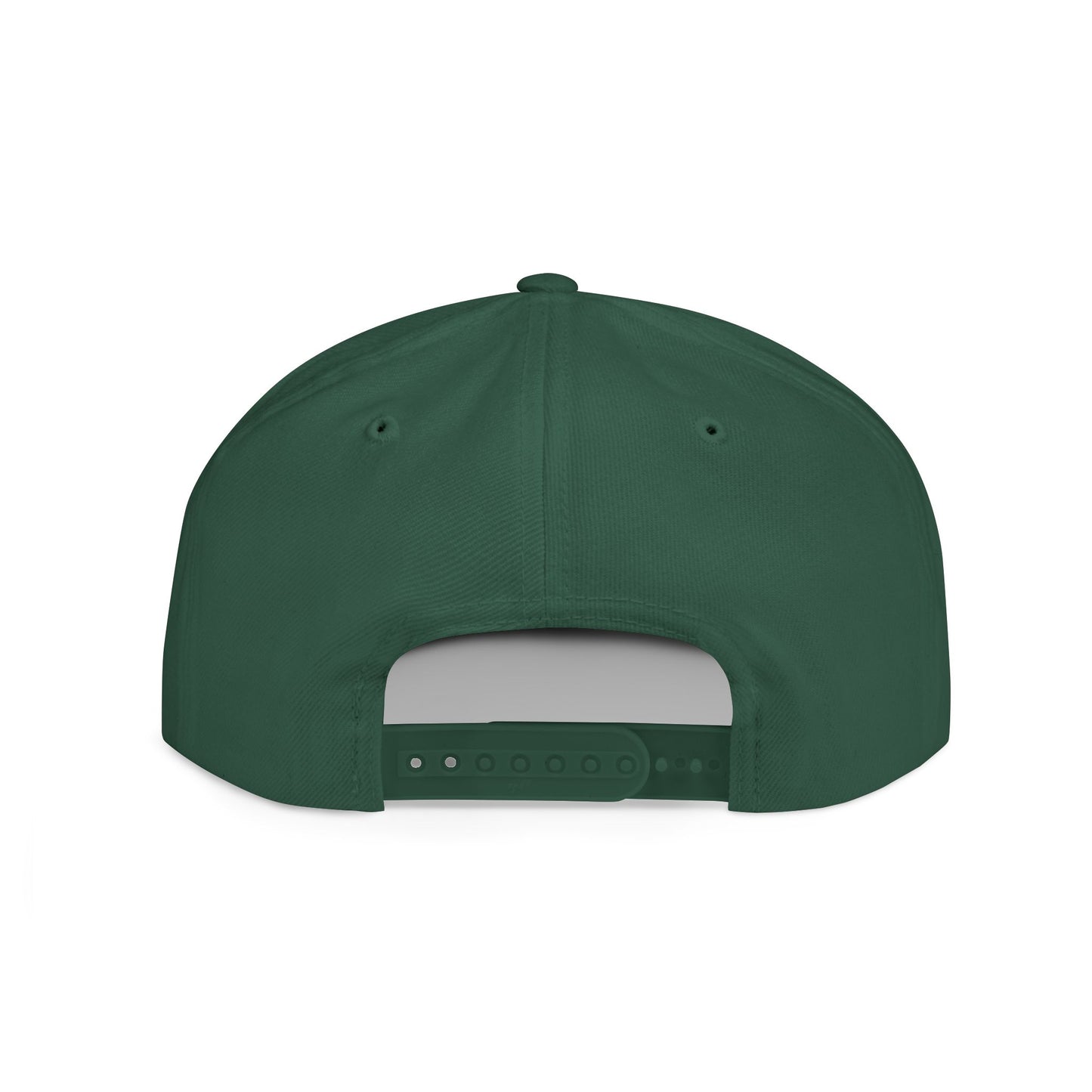 Be Balkan - Embroidered Flat Bill Snapback (Spruce, Dark Navy, Navy/Red, Black, Dark Grey, Maroon, & Black/Red)