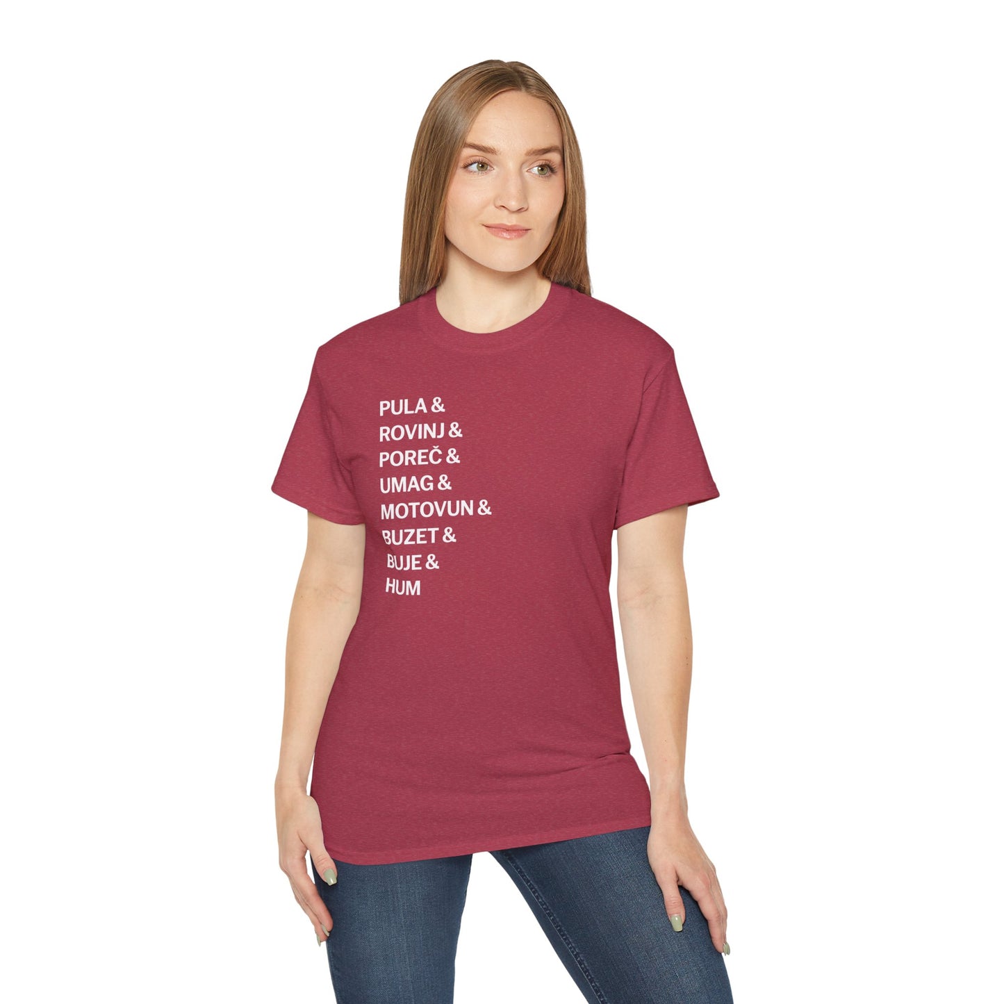 8 Istrian Towns - Unisex Ultra Cotton Tee