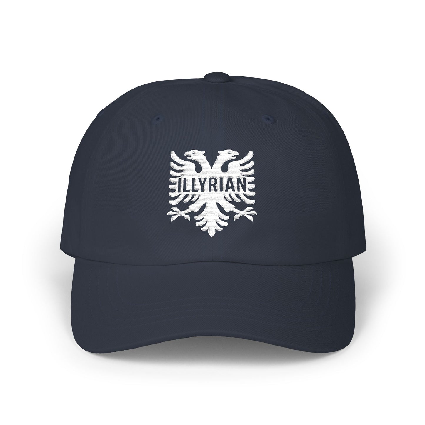 Illyrian Eagle Embroidered Dad Hat Balkan Heritage Cap | Albanian Gift