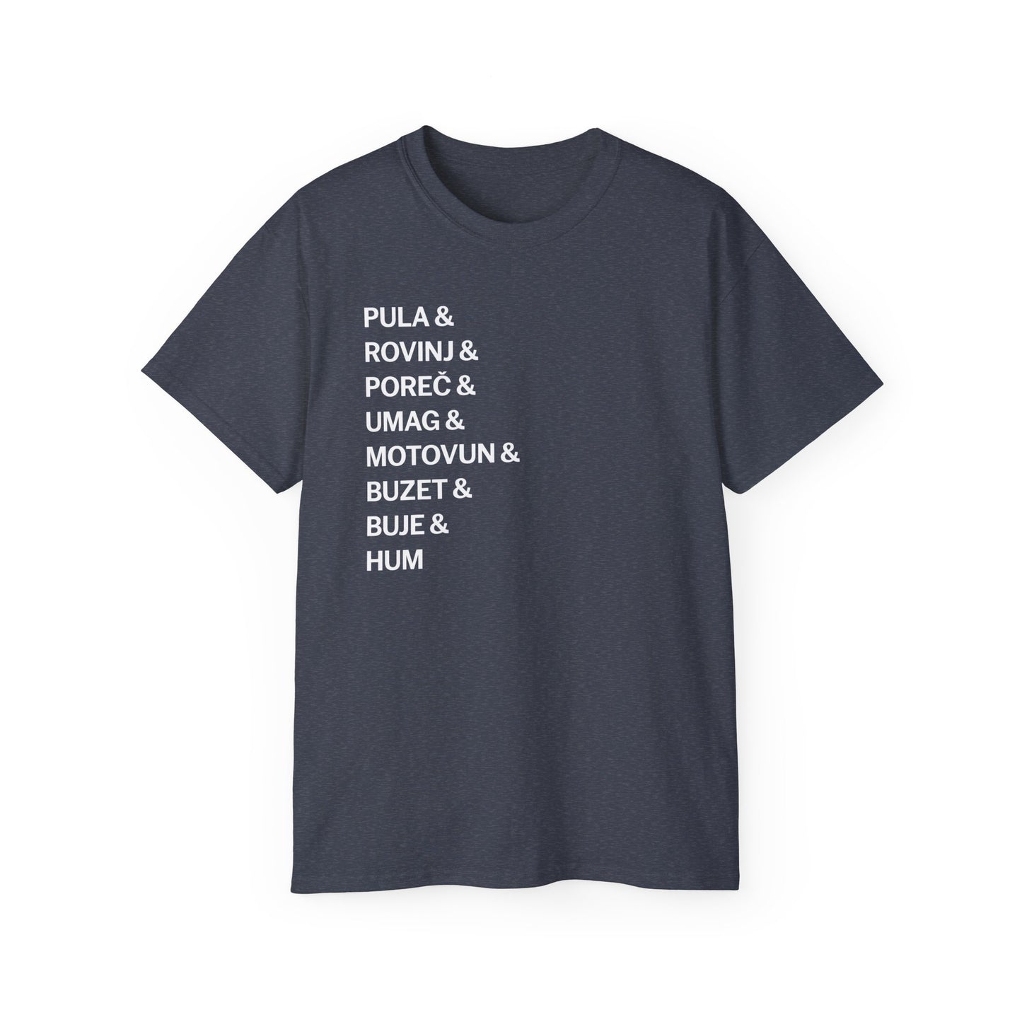 8 Istrian Towns - Unisex Ultra Cotton Tee