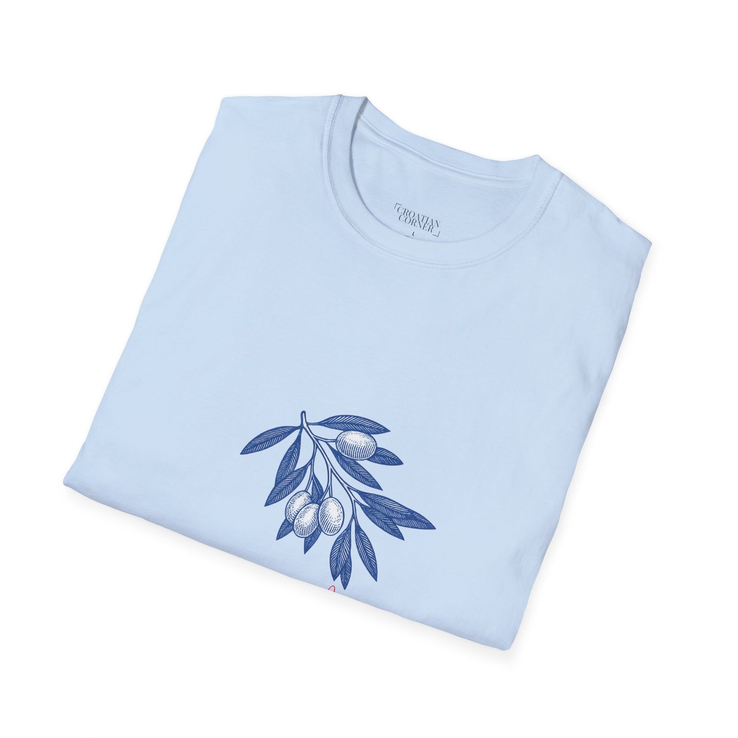 Vrisnik Olive Branch Softstyle Croatian Village Tee