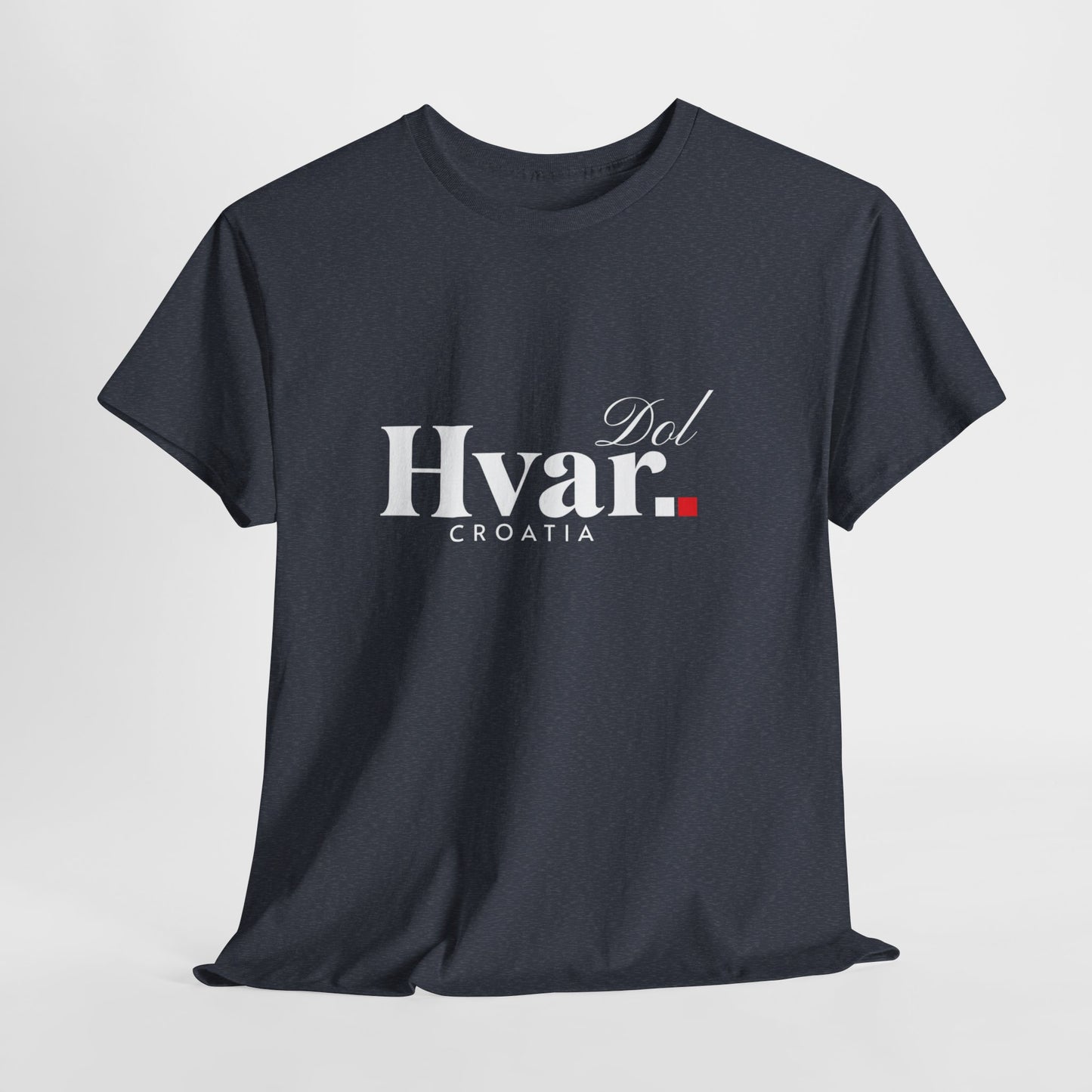 Dol, HVAR, Croatia - Unisex Tee - (Navy or Heather Navy)