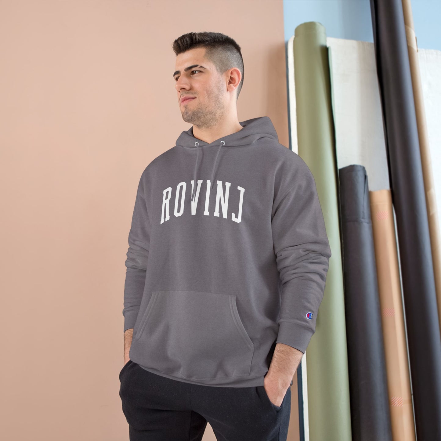 Rovinj Collegiate Champion Hoodie | Croatian Heritage Sweatshirt | Classic University Style | Croatia Shirt