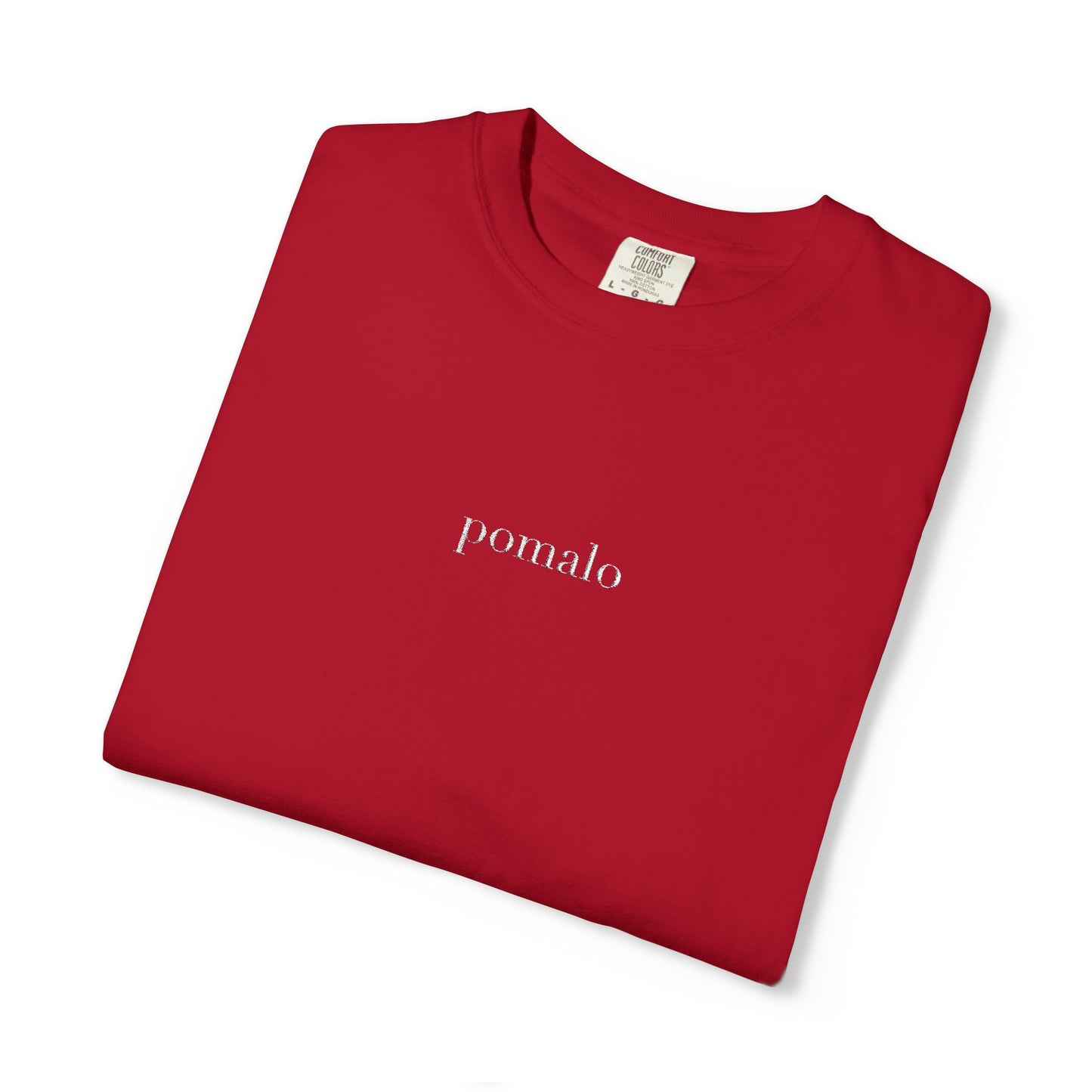 Embroidered pomalo T-Shirt | Croatian Island Vibes Tee | Comfort Colors 1717 | Dalmatian Lifestyle Shirt | Take It Easy Beachwear Gift