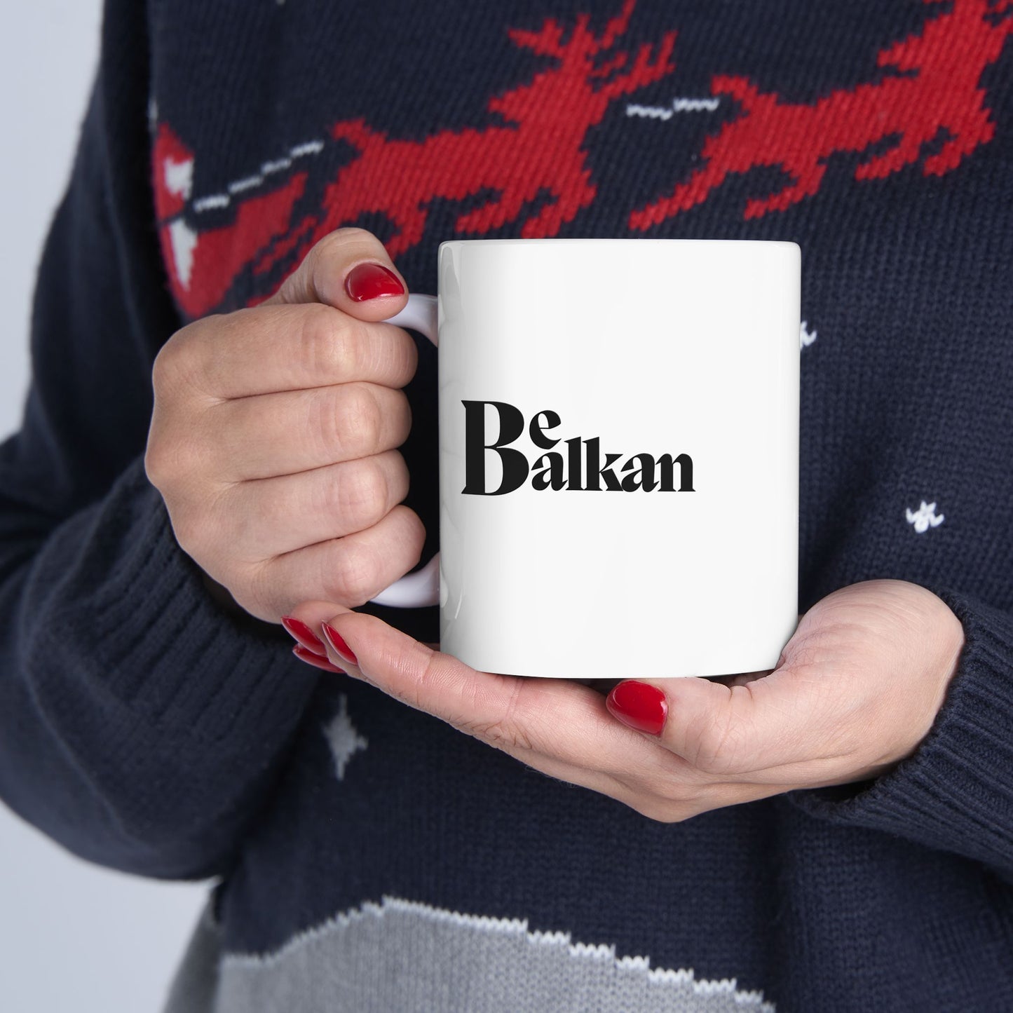 Be Balkan - Ceramic Mug, (11oz)