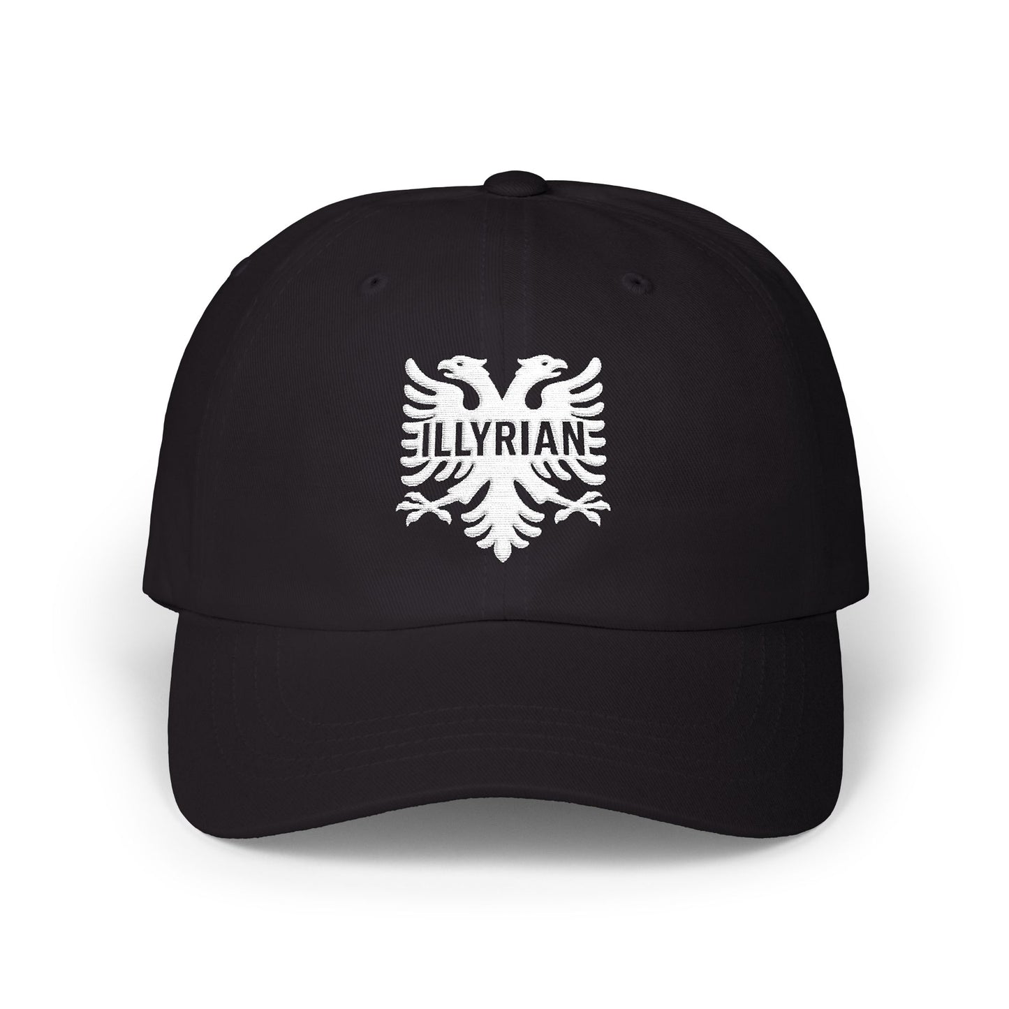 Illyrian Eagle Embroidered Dad Hat Balkan Heritage Cap | Albanian Gift
